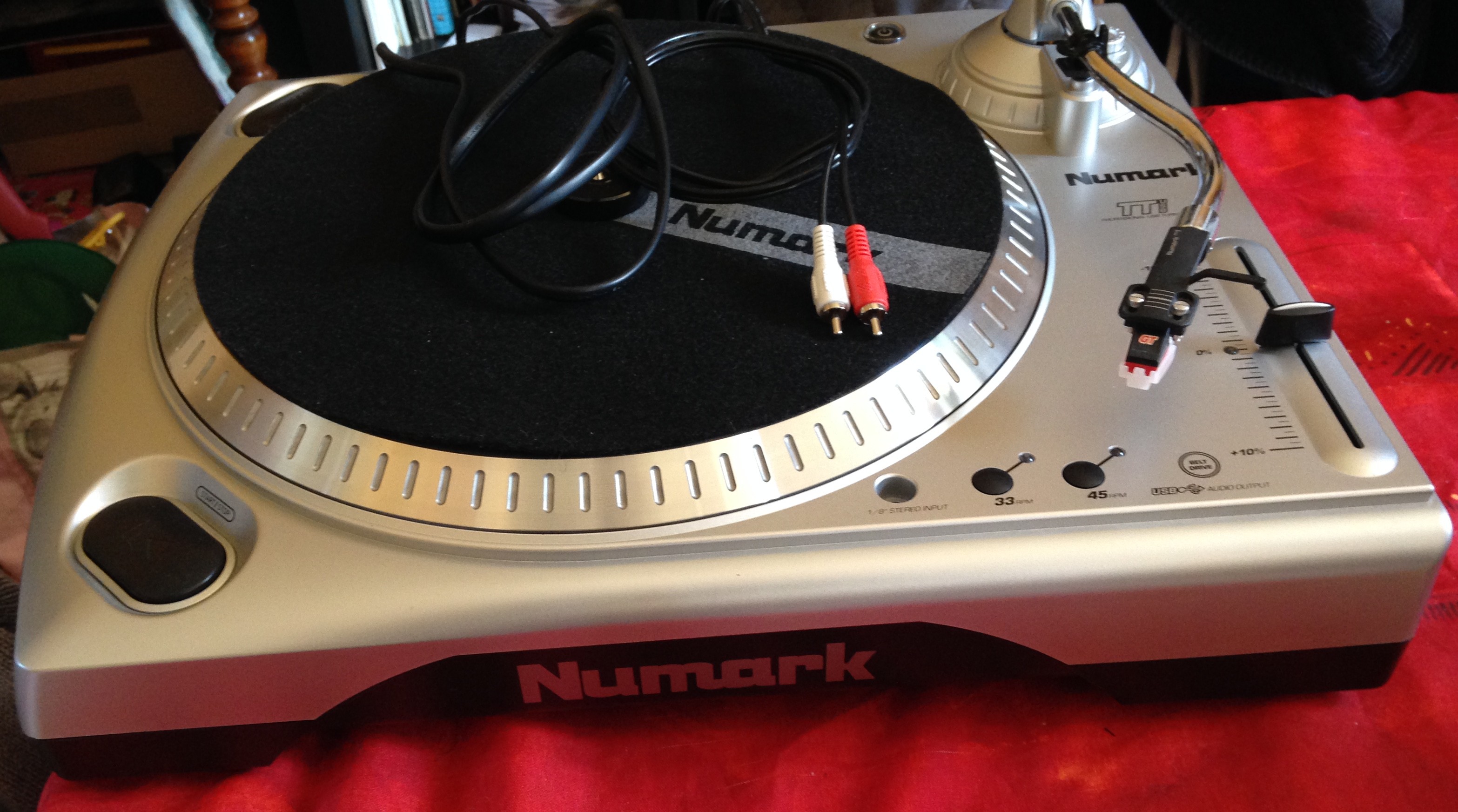 Numark tt usb подключение к пк