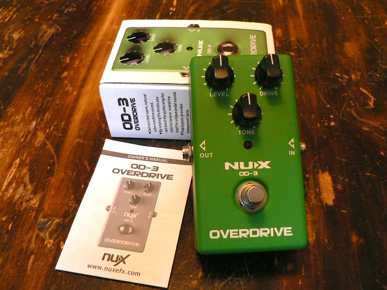 OD3 VINTAGE OVERDRIVE nUX OD3 Vintage Overdrive Audiofanzine