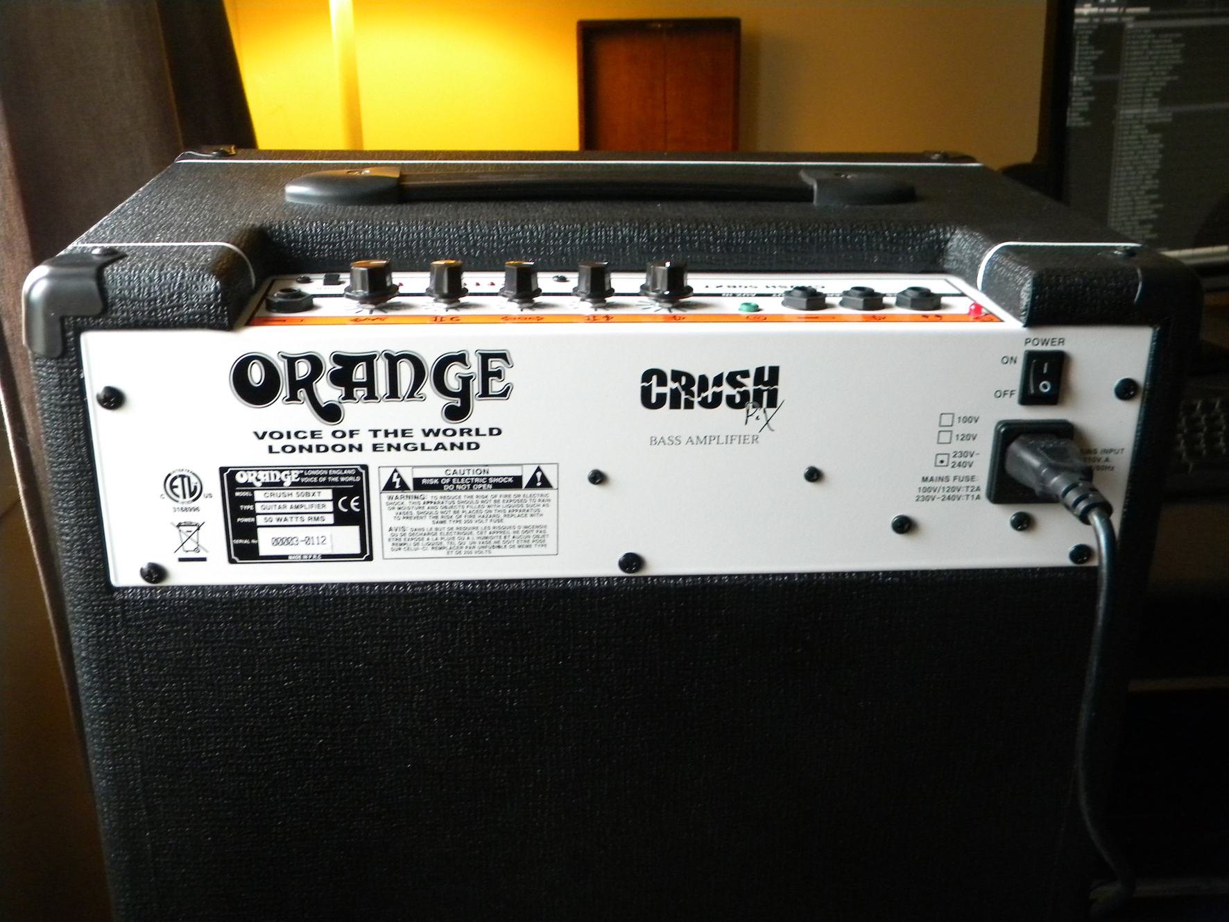 ORANGE CRUSH 50BXT チューナー内蔵+evergroup.com.pl