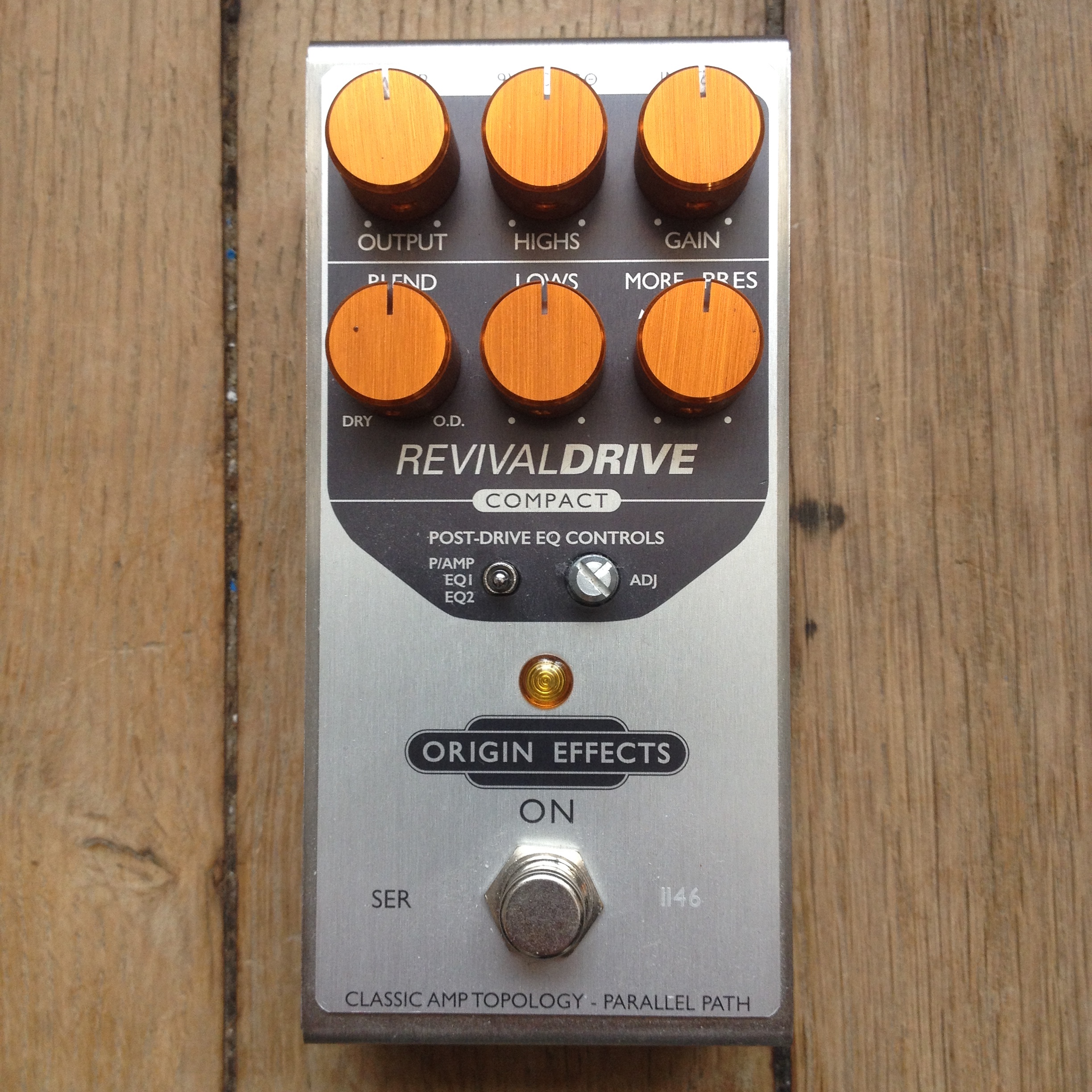 RevivalDRIVE Compact Origin Effects RevivalDRIVE Compact Audiofanzine