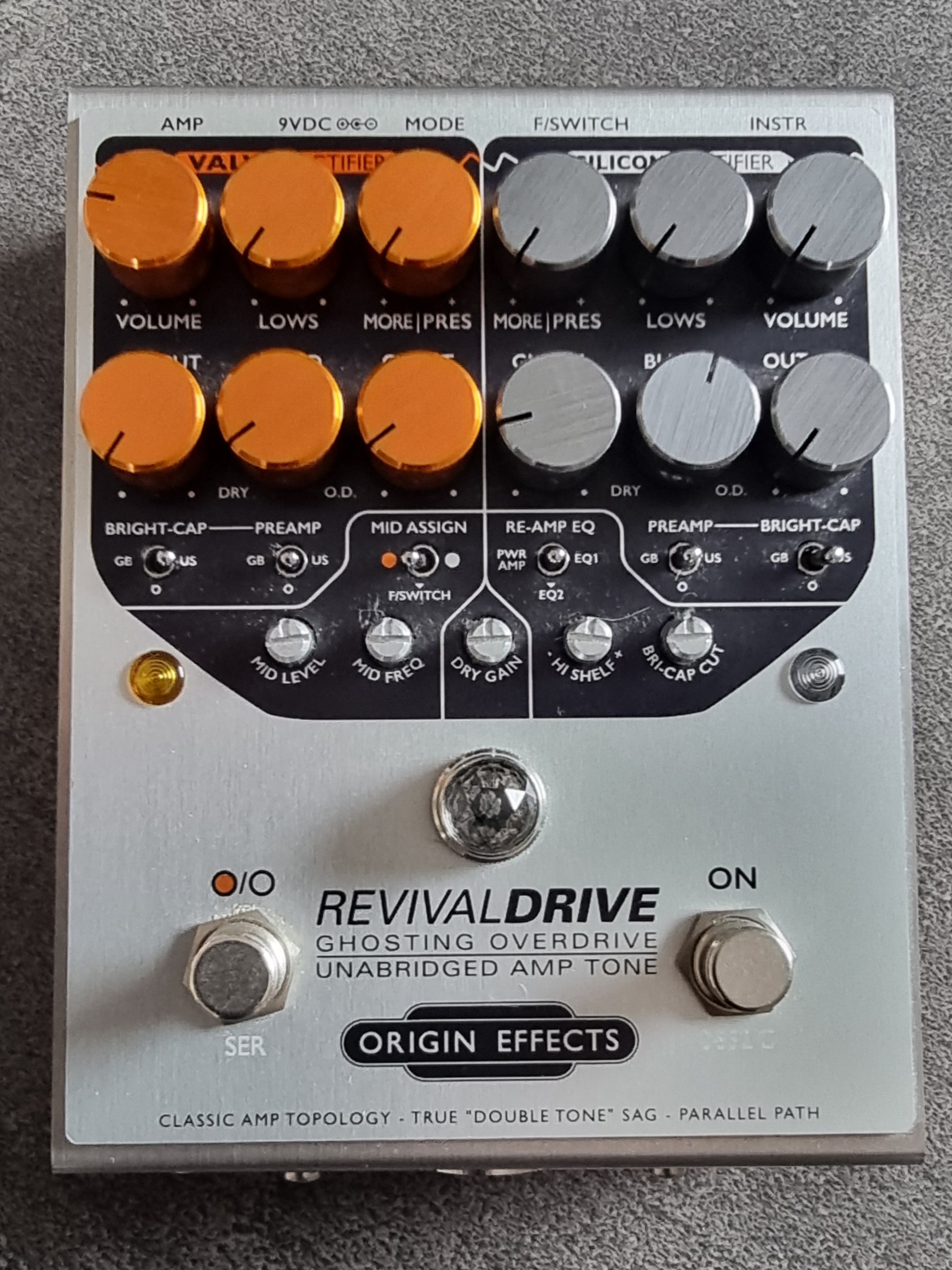 RevivalDRIVE Custom Origin Effects RevivalDRIVE Custom Audiofanzine