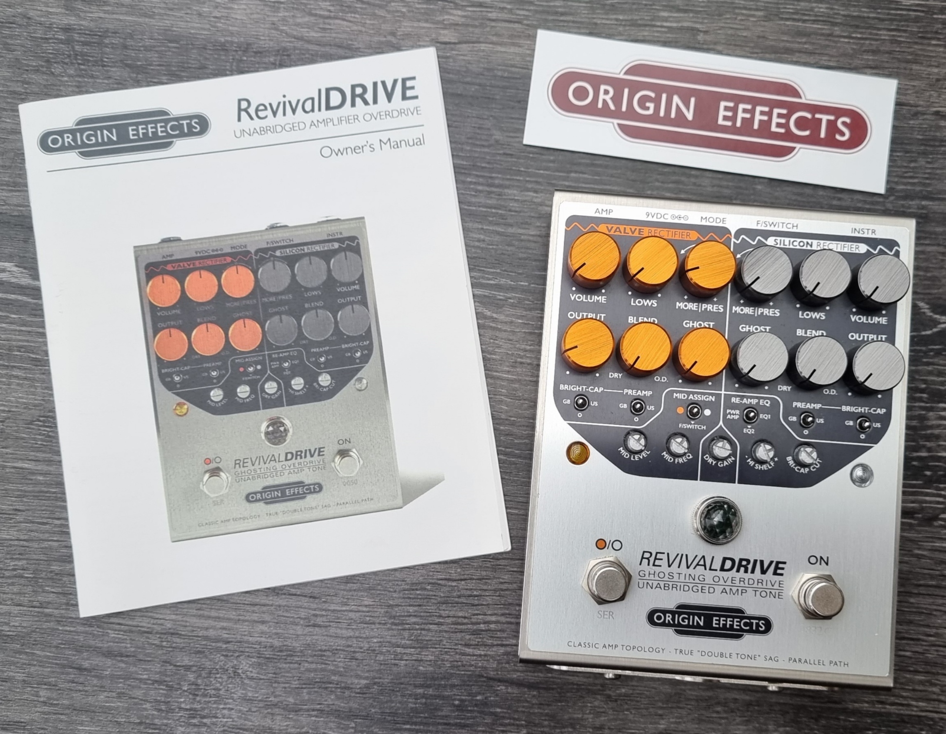 RevivalDRIVE Custom Origin Effects RevivalDRIVE Custom Audiofanzine