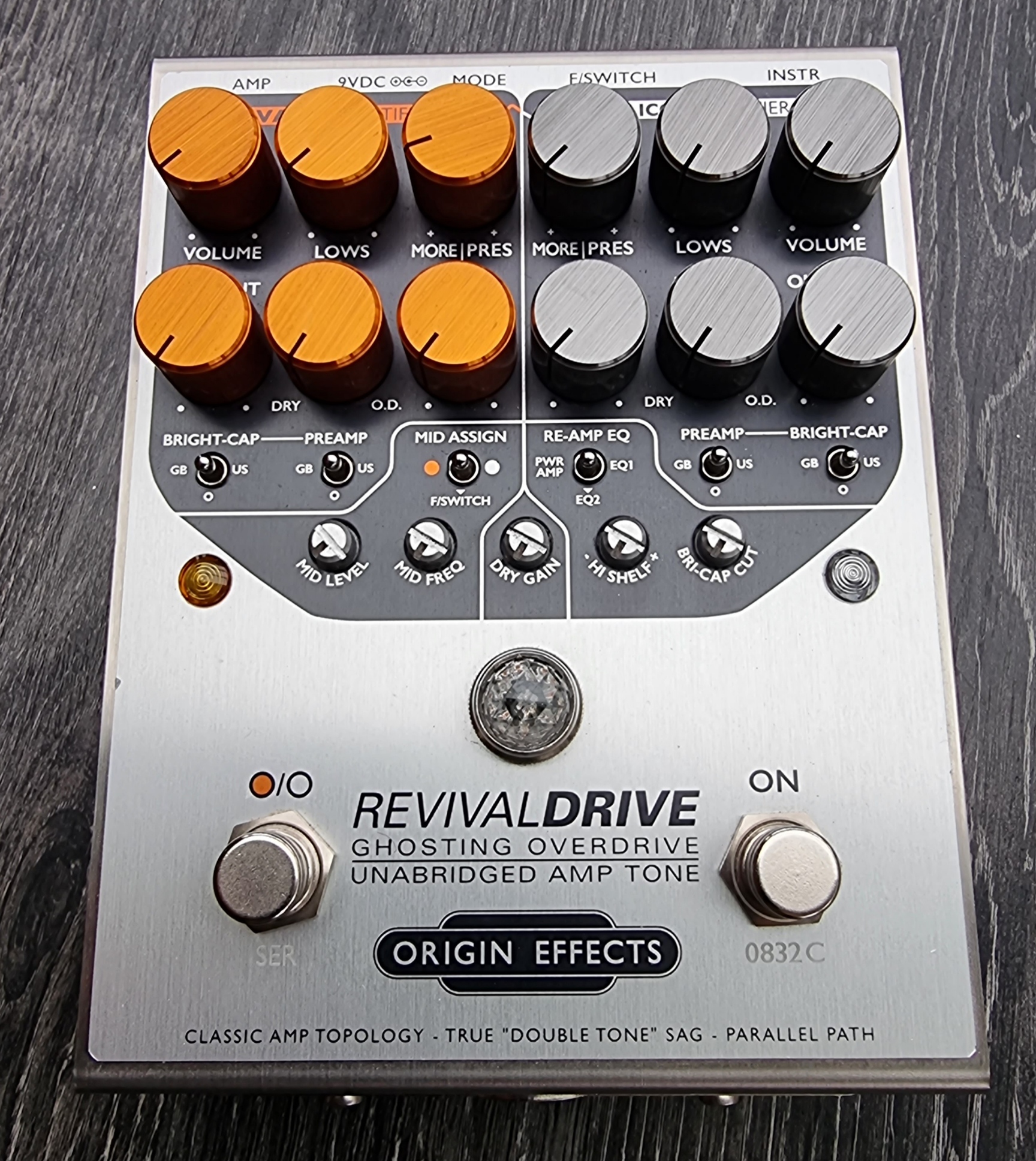 RevivalDRIVE Custom Origin Effects RevivalDRIVE Custom Audiofanzine