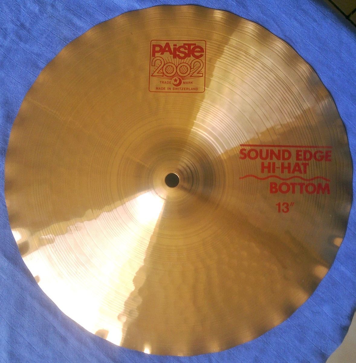 2002 Sound Edge HiHat 13'' Paiste Audiofanzine