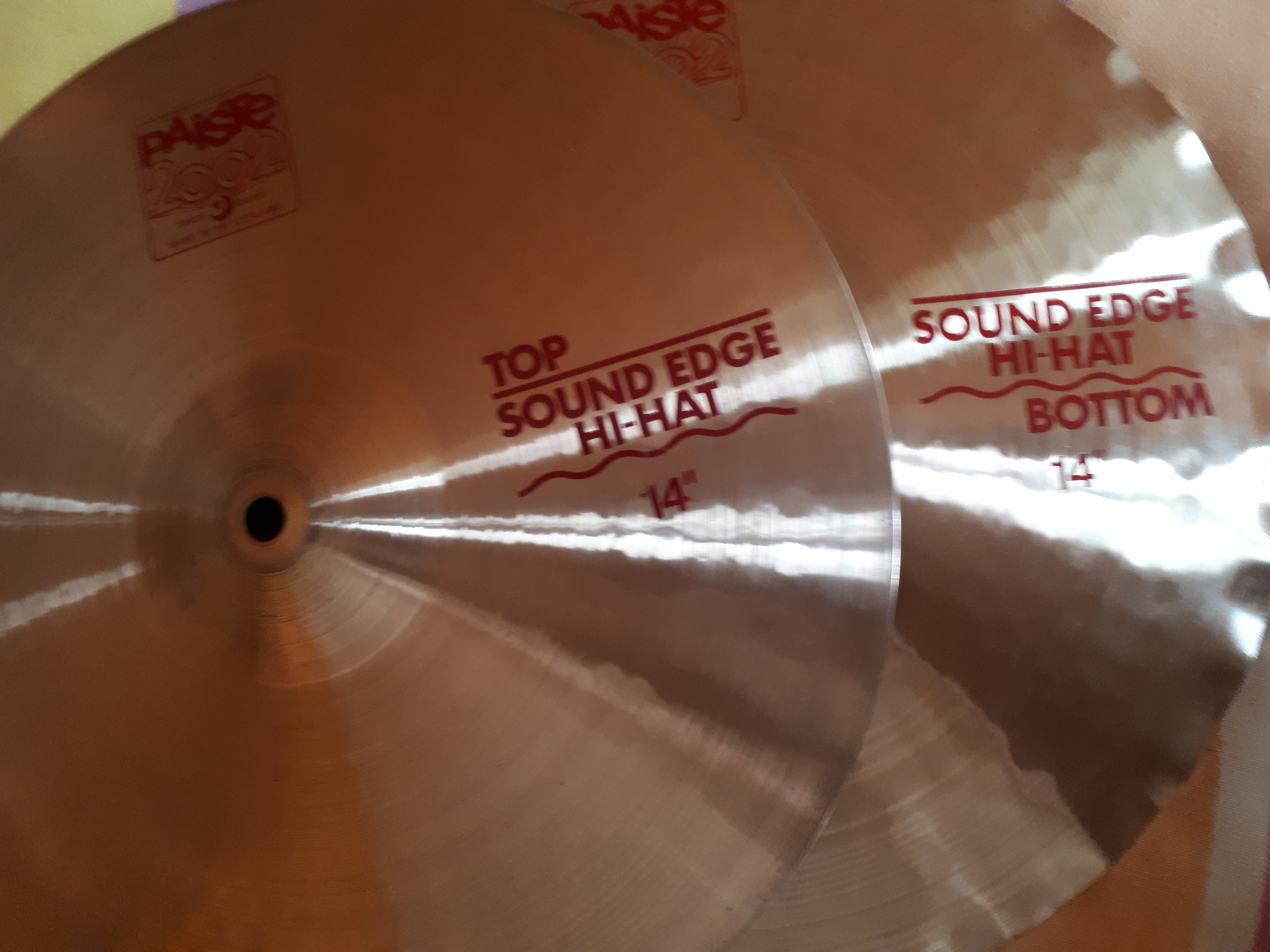 Paiste 2002 Sound Edge HiHat 14'' image (1877335) Audiofanzine