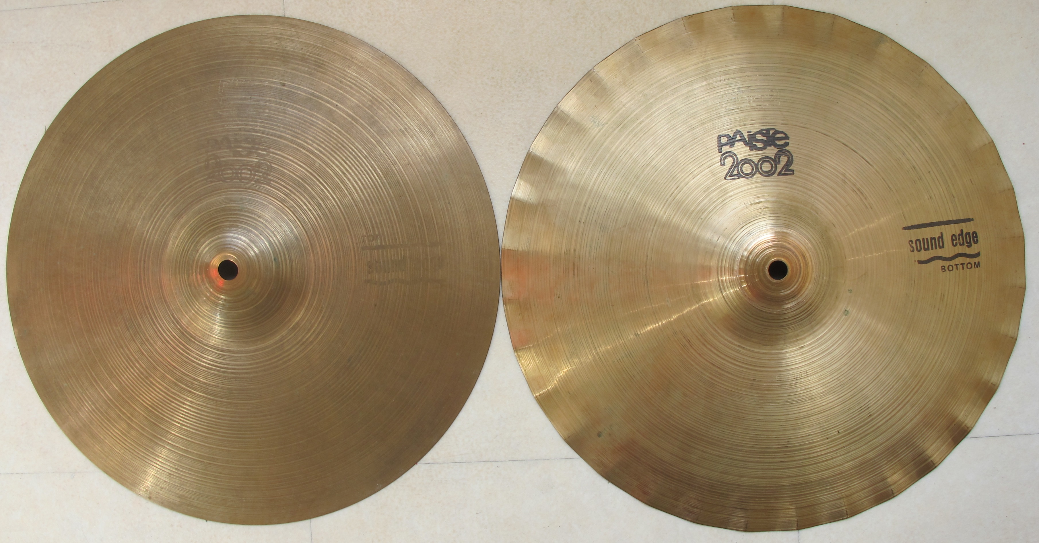 Paiste 2002 Sound Edge HiHat 14'' image (271219) Audiofanzine