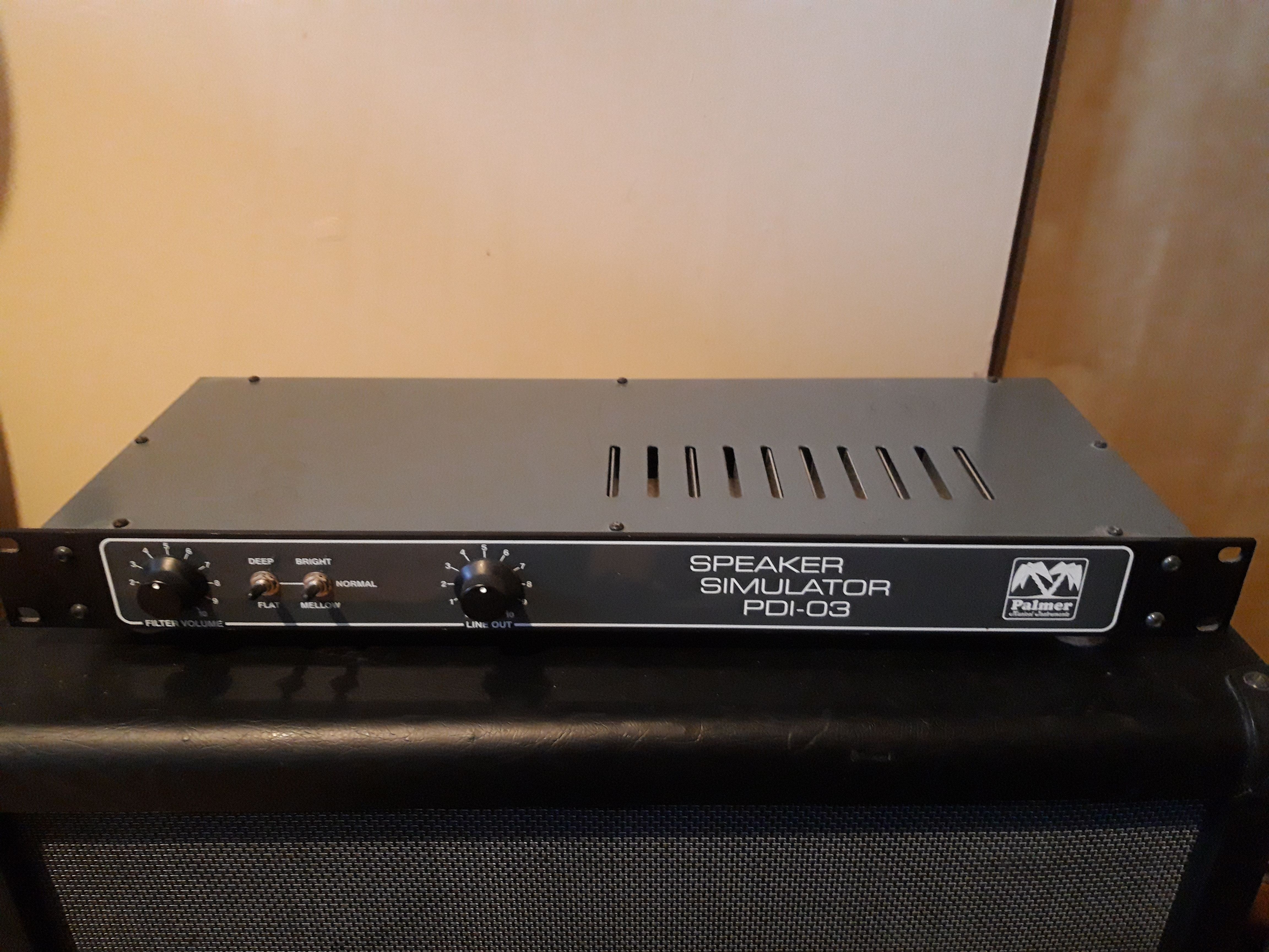 USED】PALMER PDI-03 SPEAKER SIMULATOR 8-