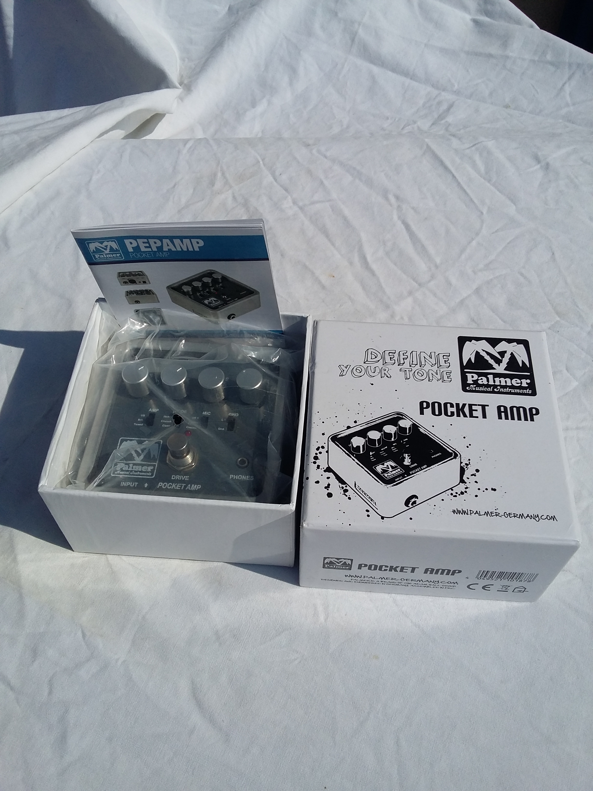 POCKET AMP Palmer Pocket Amp Audiofanzine