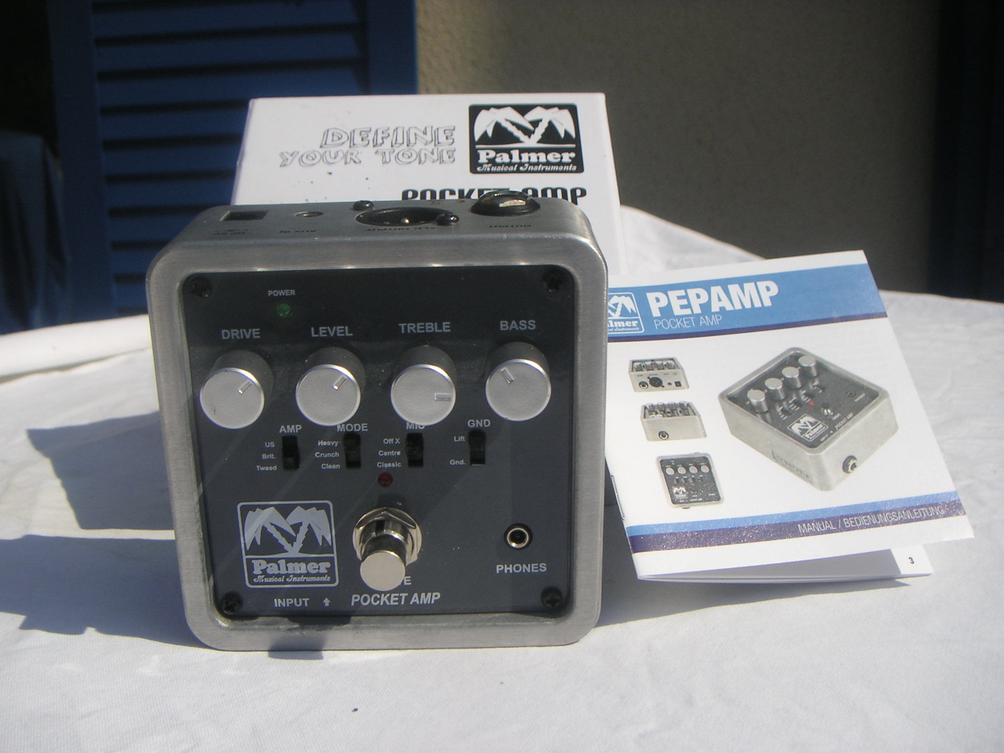POCKET AMP Palmer Pocket Amp Audiofanzine