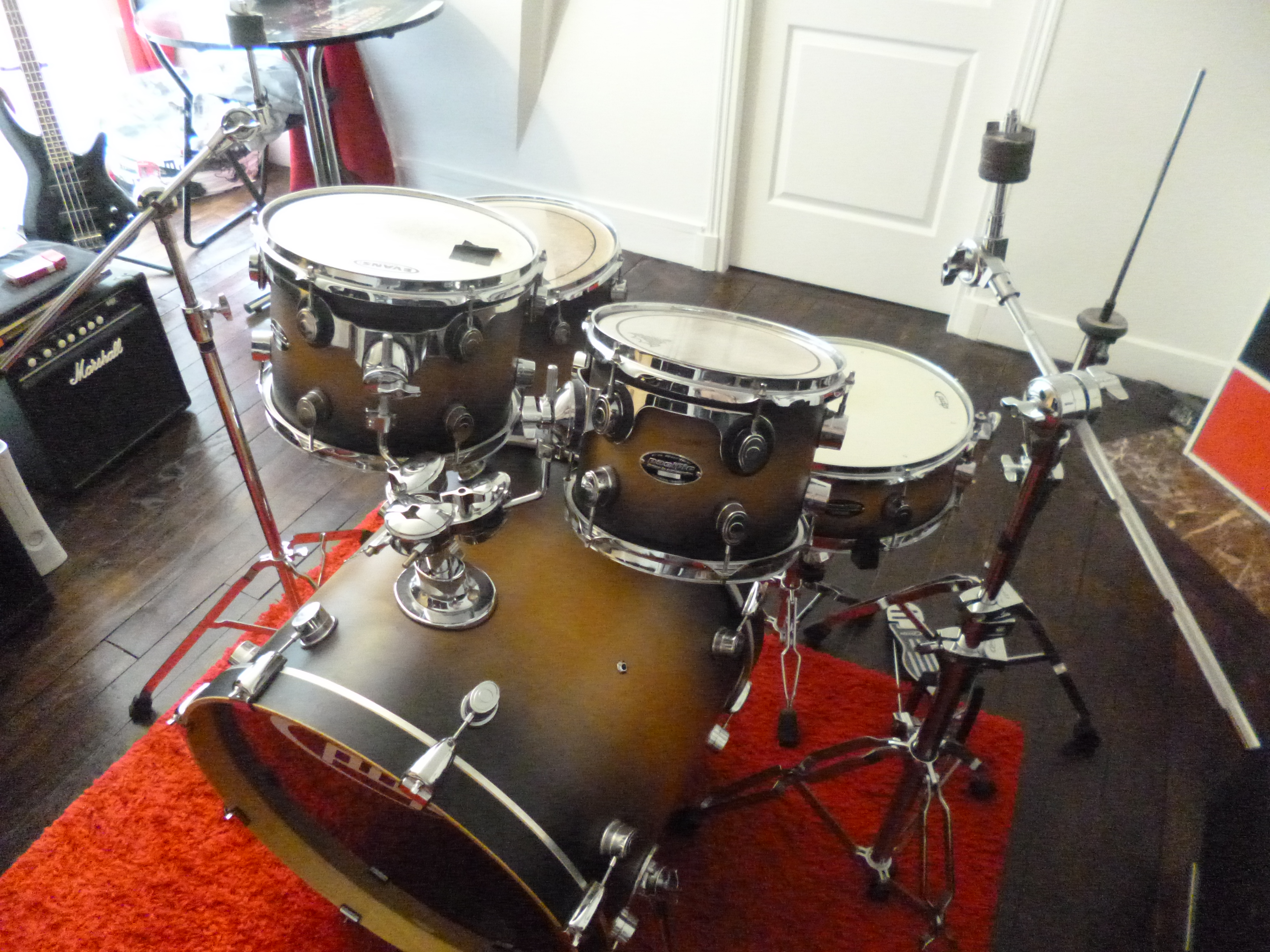 FS 22 10 12 14 14 X 5 PDP Pacific Drums and Percussion Audiofanzine