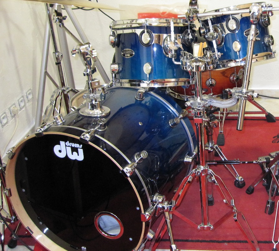 Photo PDP Pacific Drums and Percussion FX DW Drums Pdp Serie Fx Blue Fade (982442) Audiofanzine