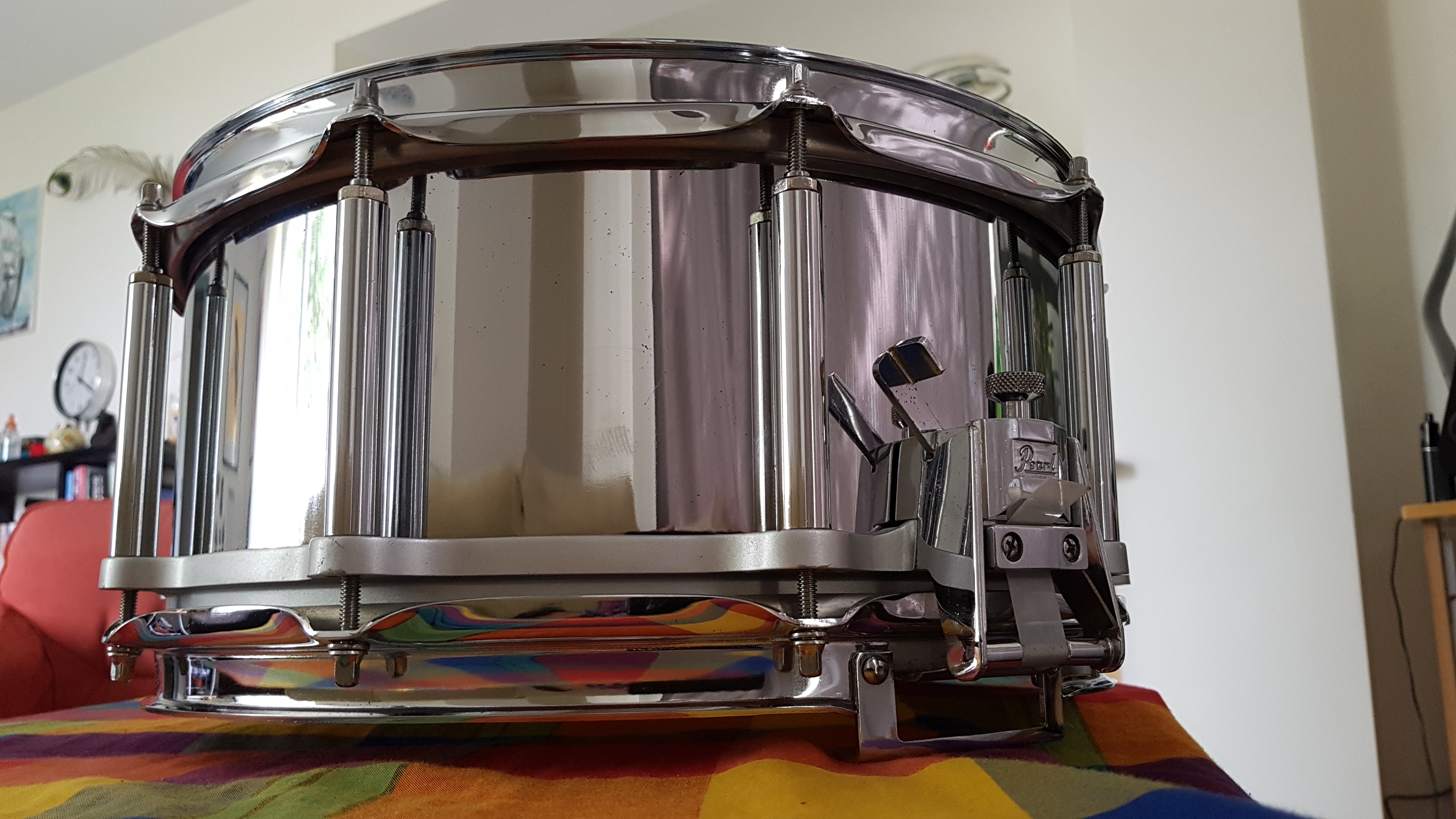 Pearl Free Floating Snare Steel Shell neuroid.uprrp.edu