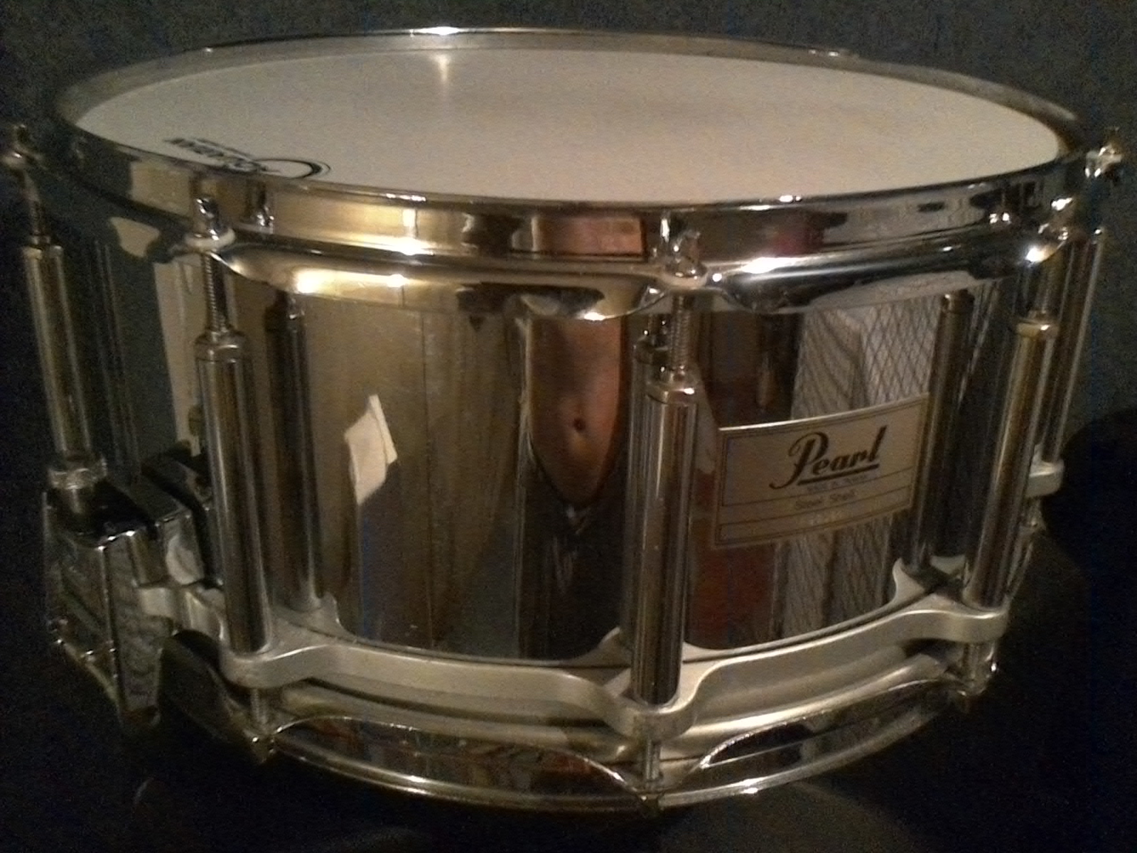 Caisse Claire Pearl Free Floating 14X8 Acajou Africain FTMH1480.