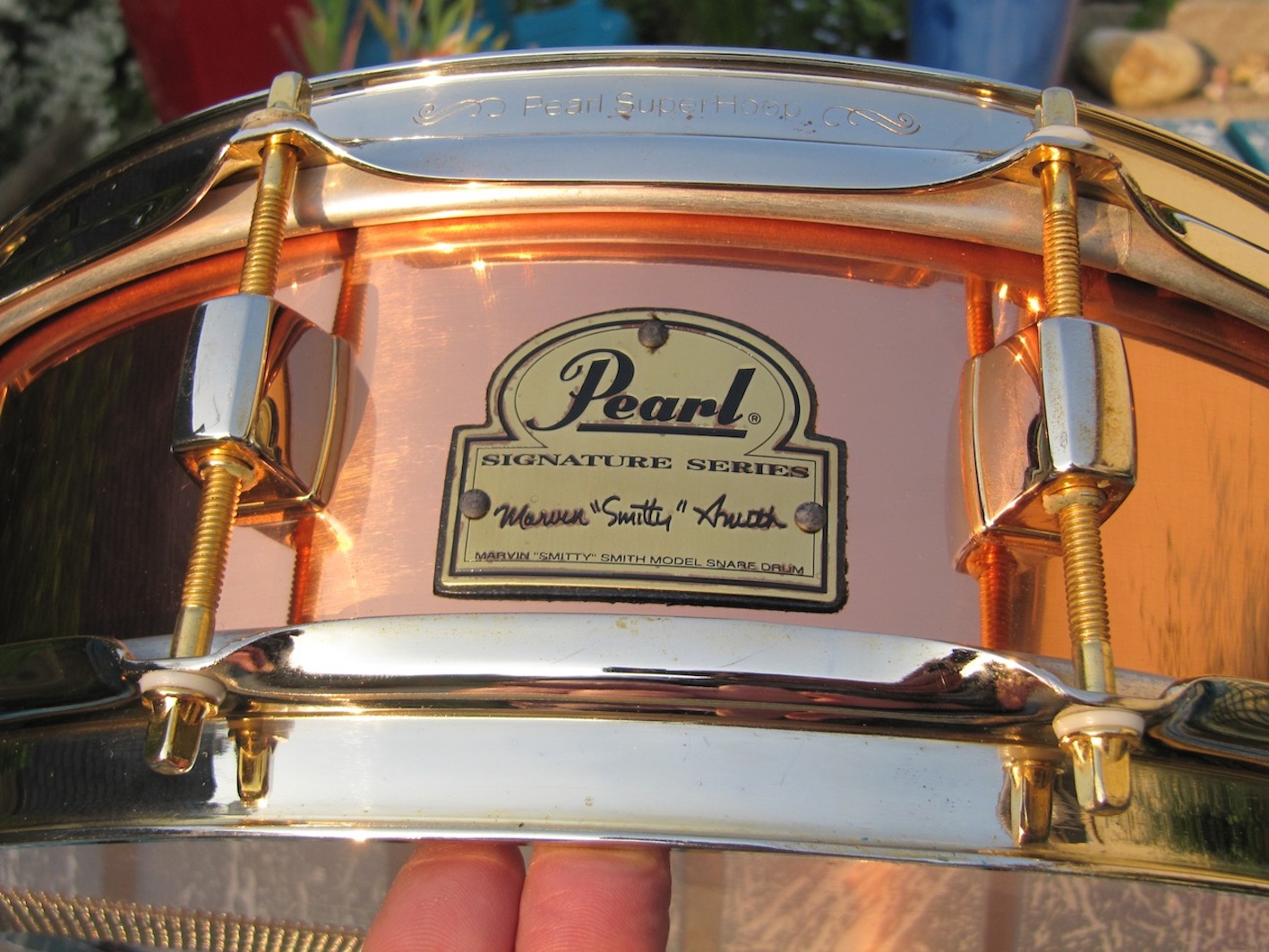 signature Marvin Smith (14x4, cuivre) Pearl - Audiofanzine