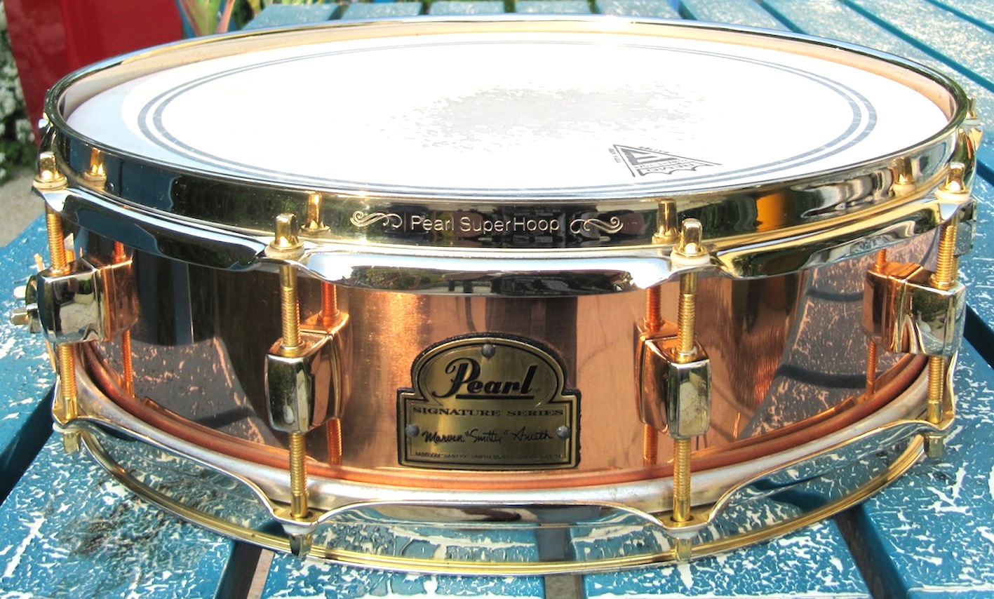 signature Marvin Smith (14x4, cuivre) Pearl - Audiofanzine