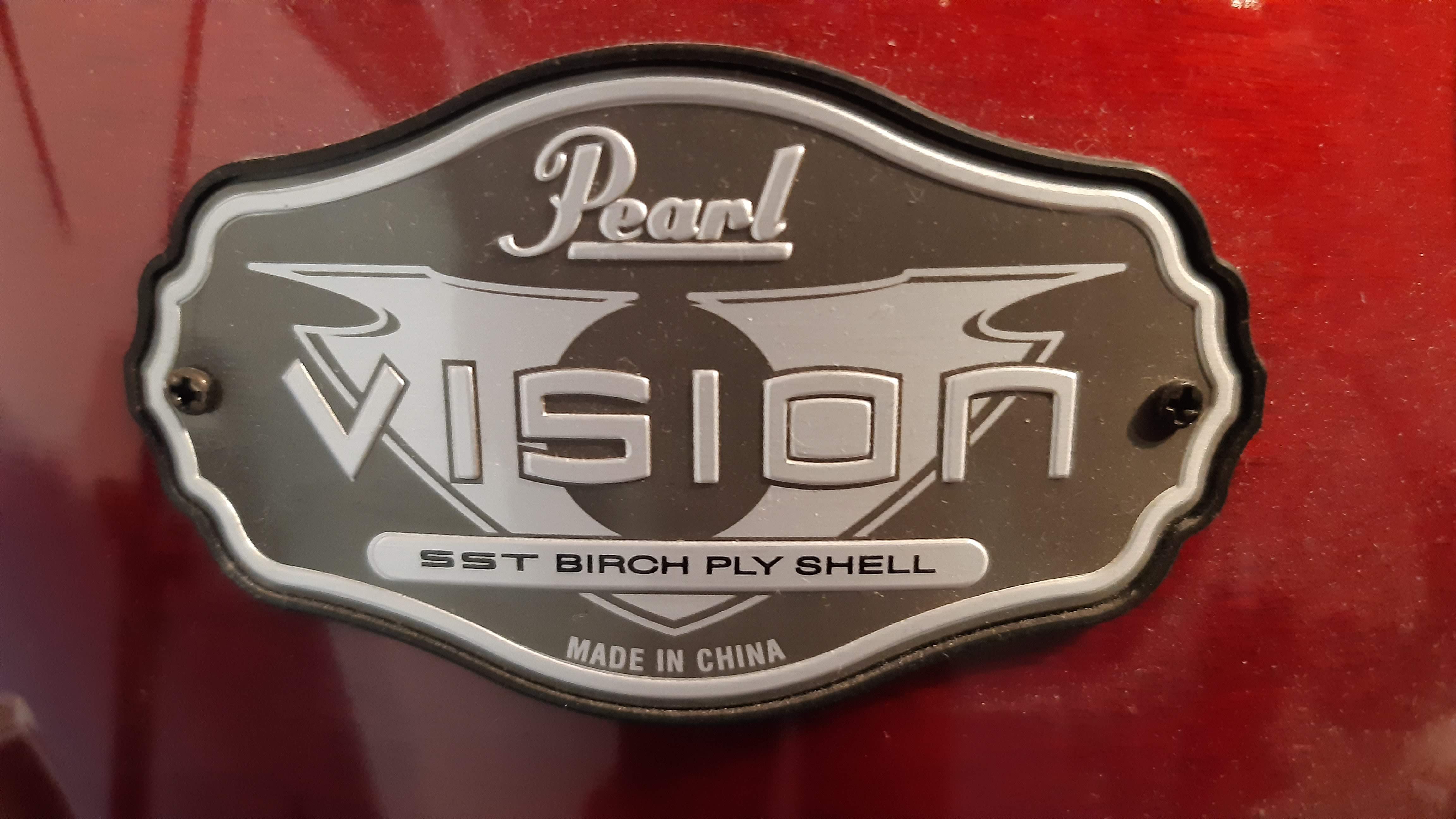 Pearl Vision Sst Birch Silver Sparkle Buckstop Music Reverb