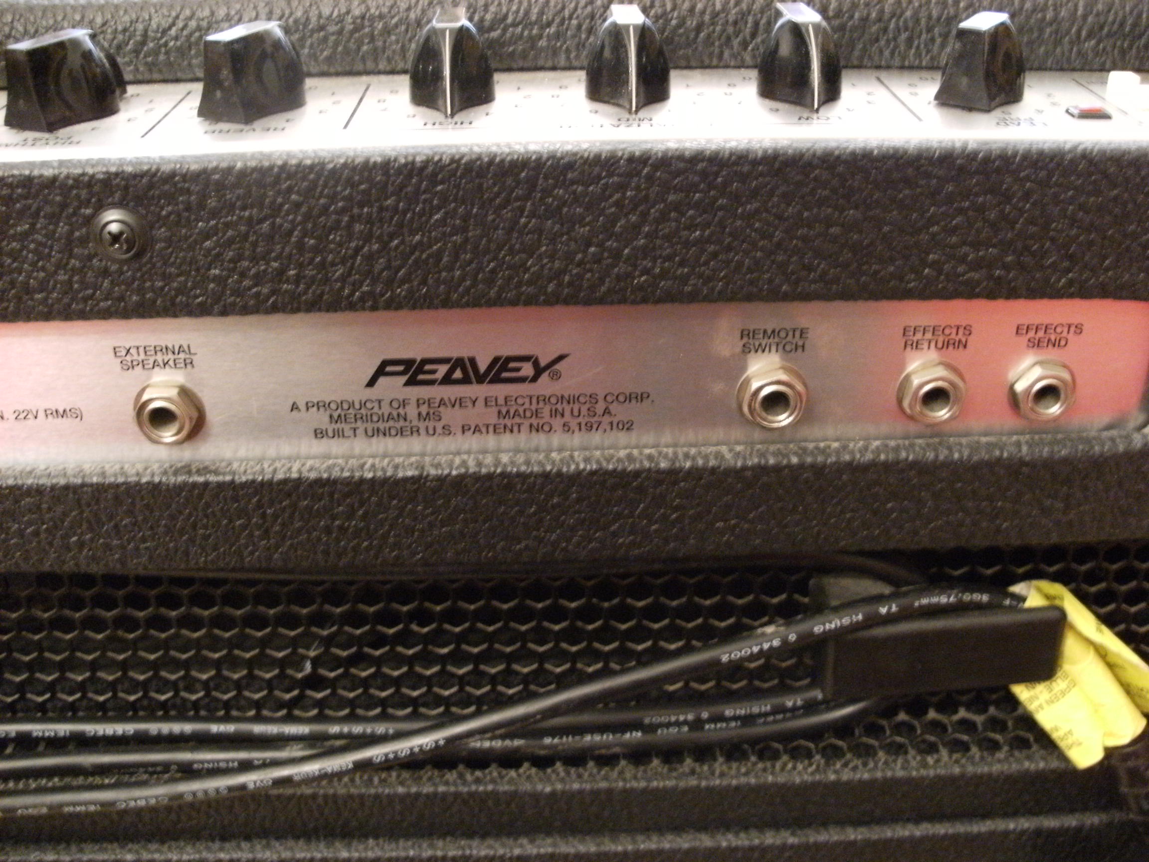 Photo Peavey 5150 212 : Peavey 5150 Combo (#231963) - Audiofanzine