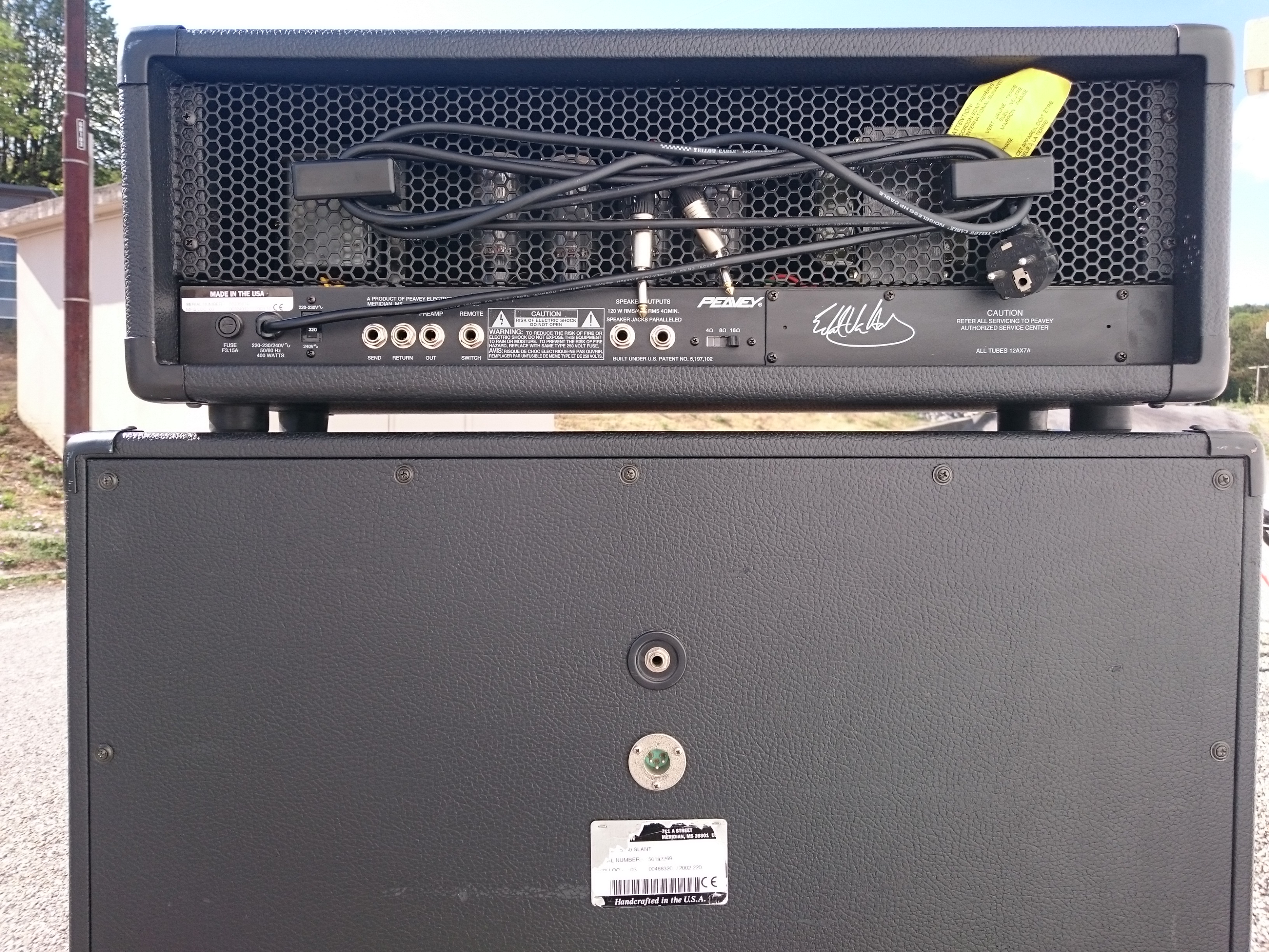 Photo Peavey 5150 Head Peavey 5150 EVH (1170239) Audiofanzine