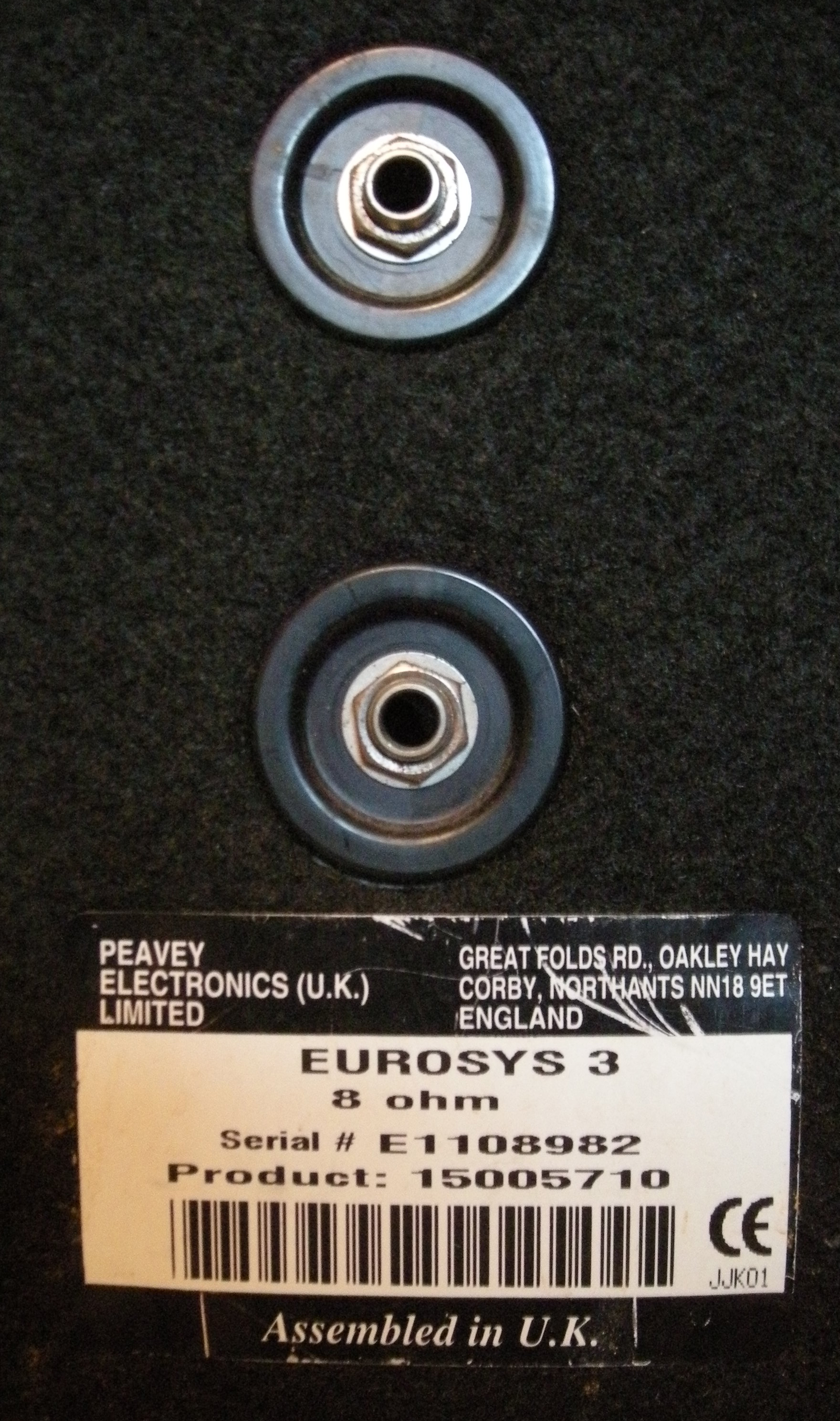 peavey eurosys 500 xt manual