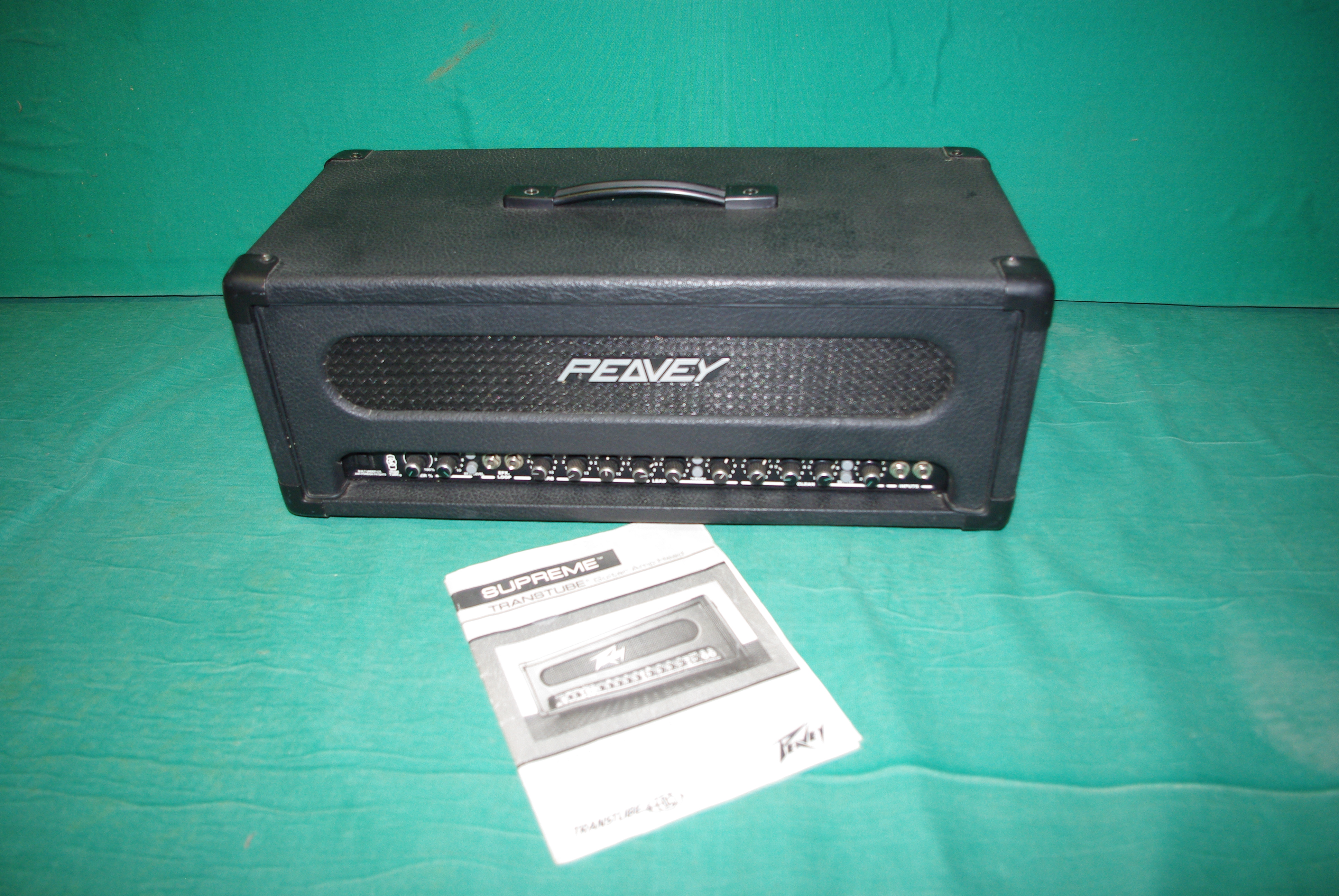 SUPREME TRANSTUBE HEAD Peavey Supreme TransTube Head Audiofanzine