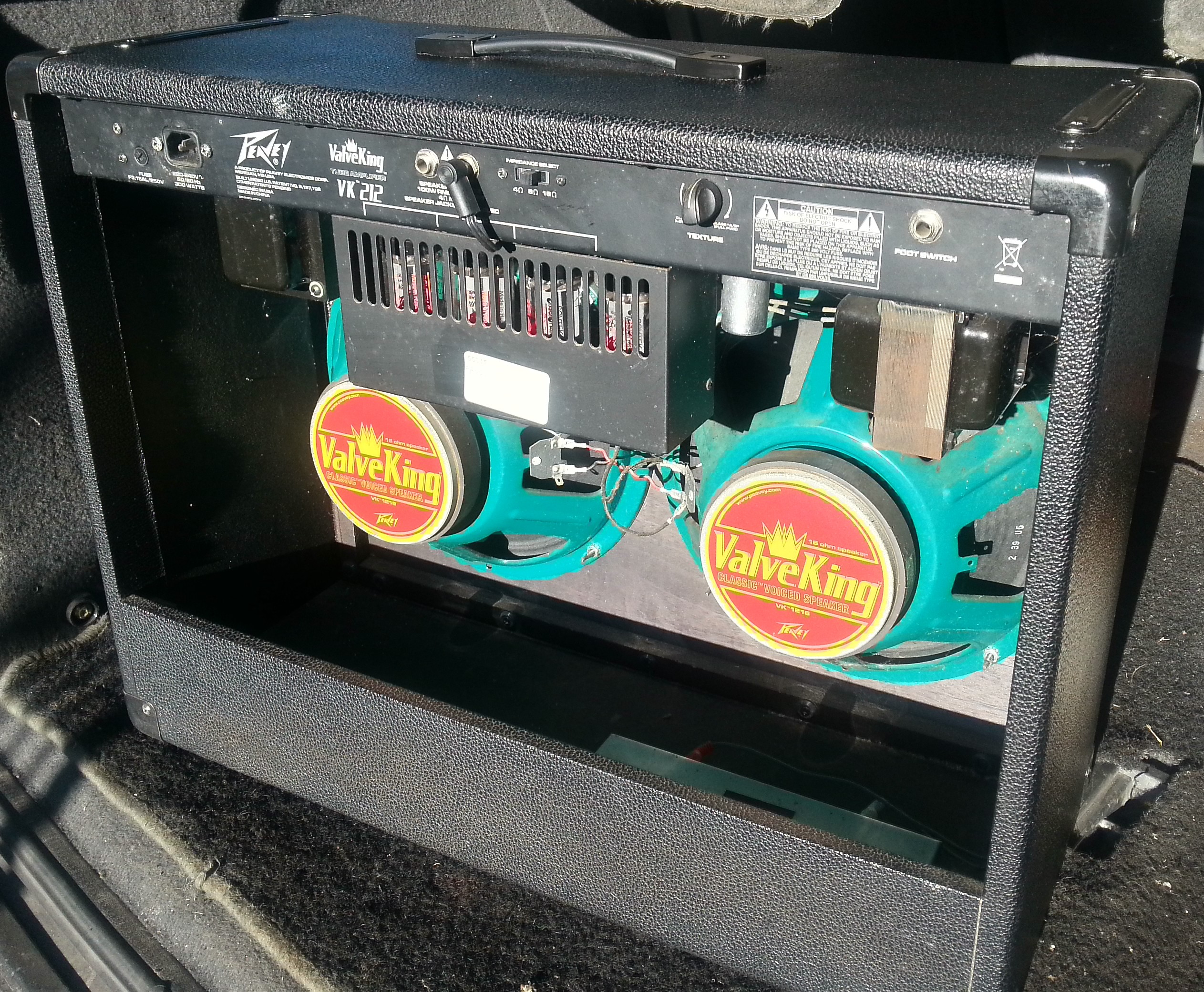 Peavey Valveking VK212 VK 212 100W + Footswitch (Auvergne) Audiofanzine