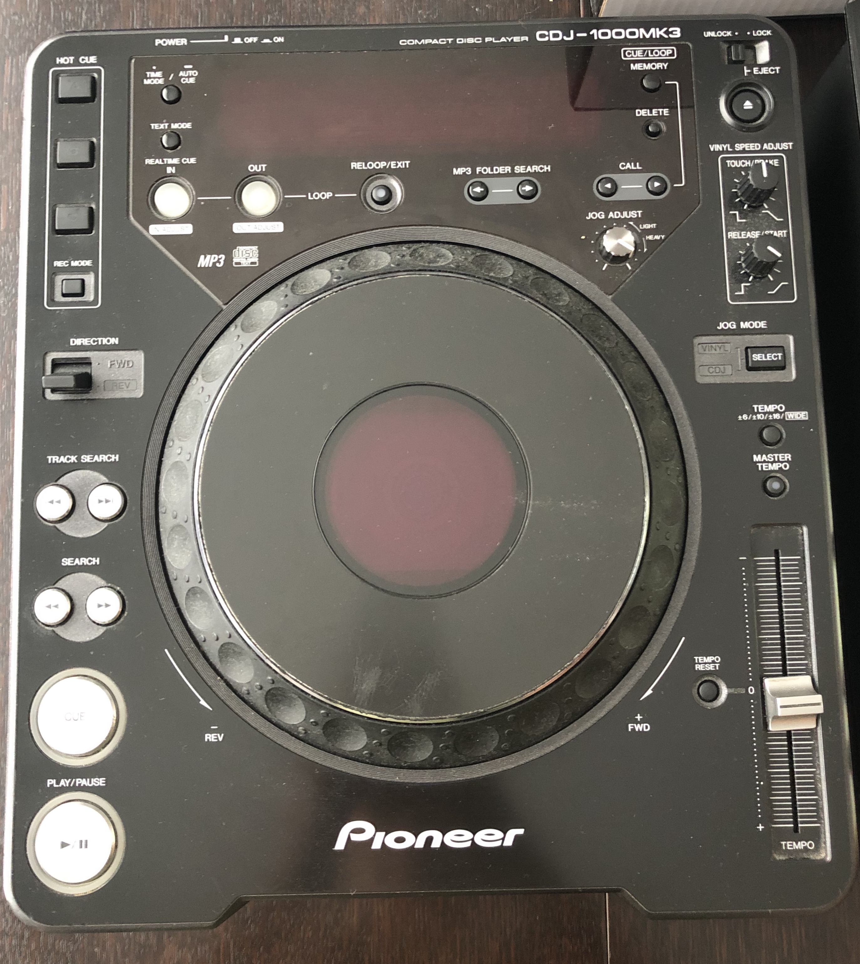CDJ1000 MK2 Pioneer CDJ1000 MK2 Audiofanzine