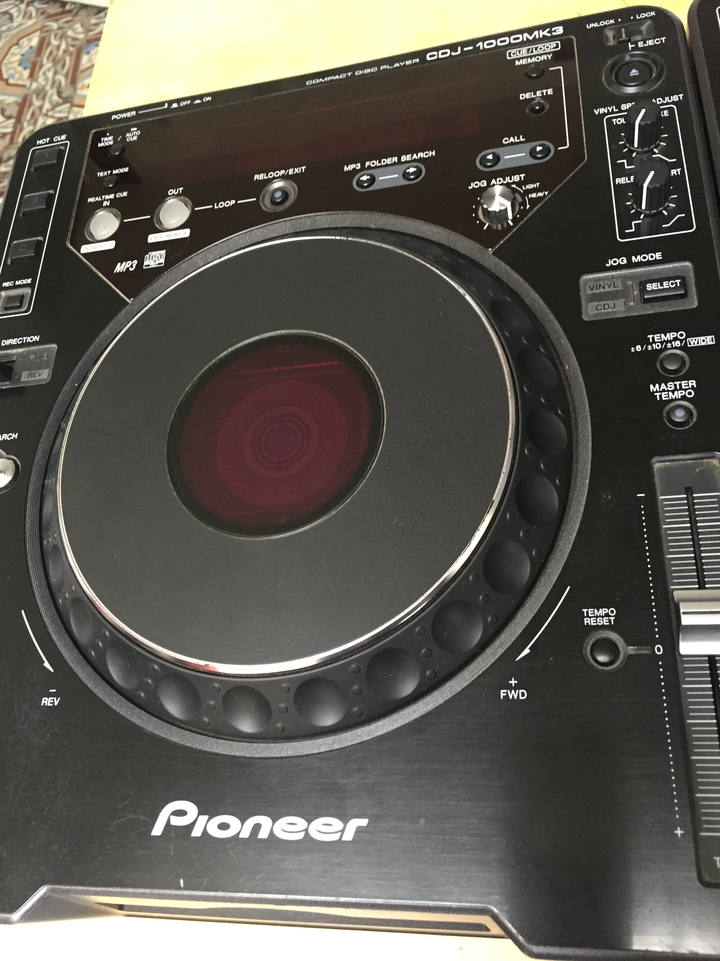 Pioneer CDJ-1000 MK3 image (#1765681) - Audiofanzine