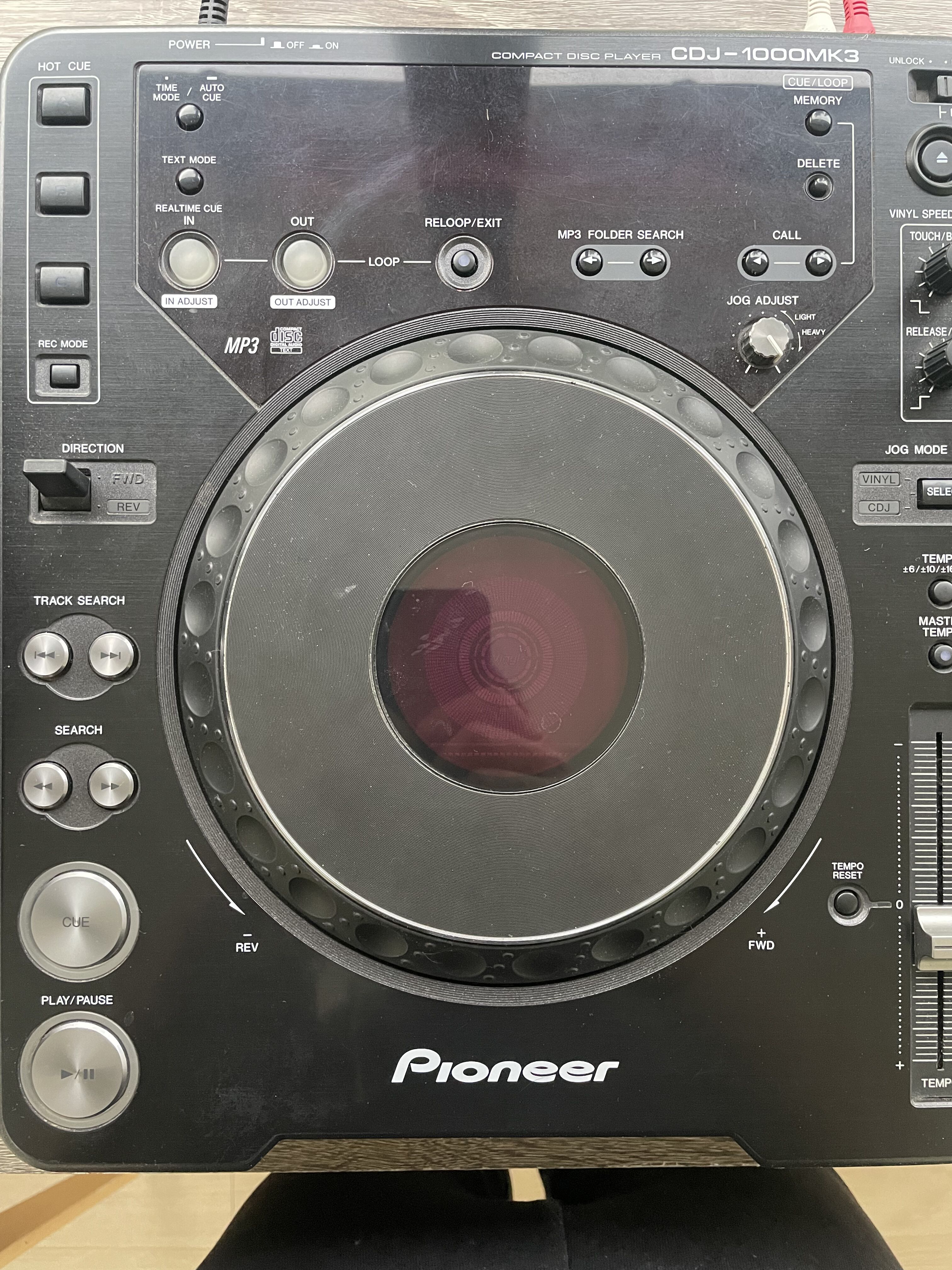 CDJ1000 MK3 Pioneer CDJ1000 MK3 Audiofanzine