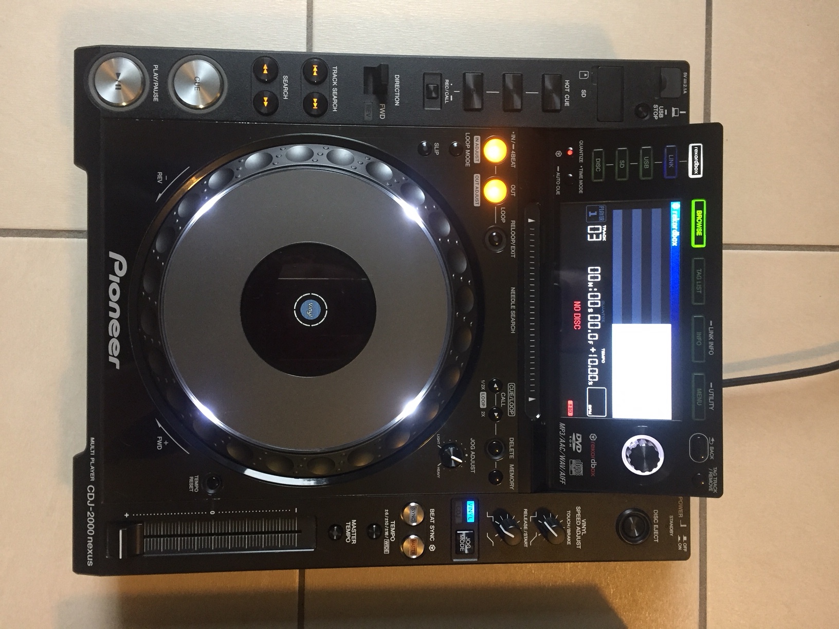 Pioneer cdj 2000 не читает флешку