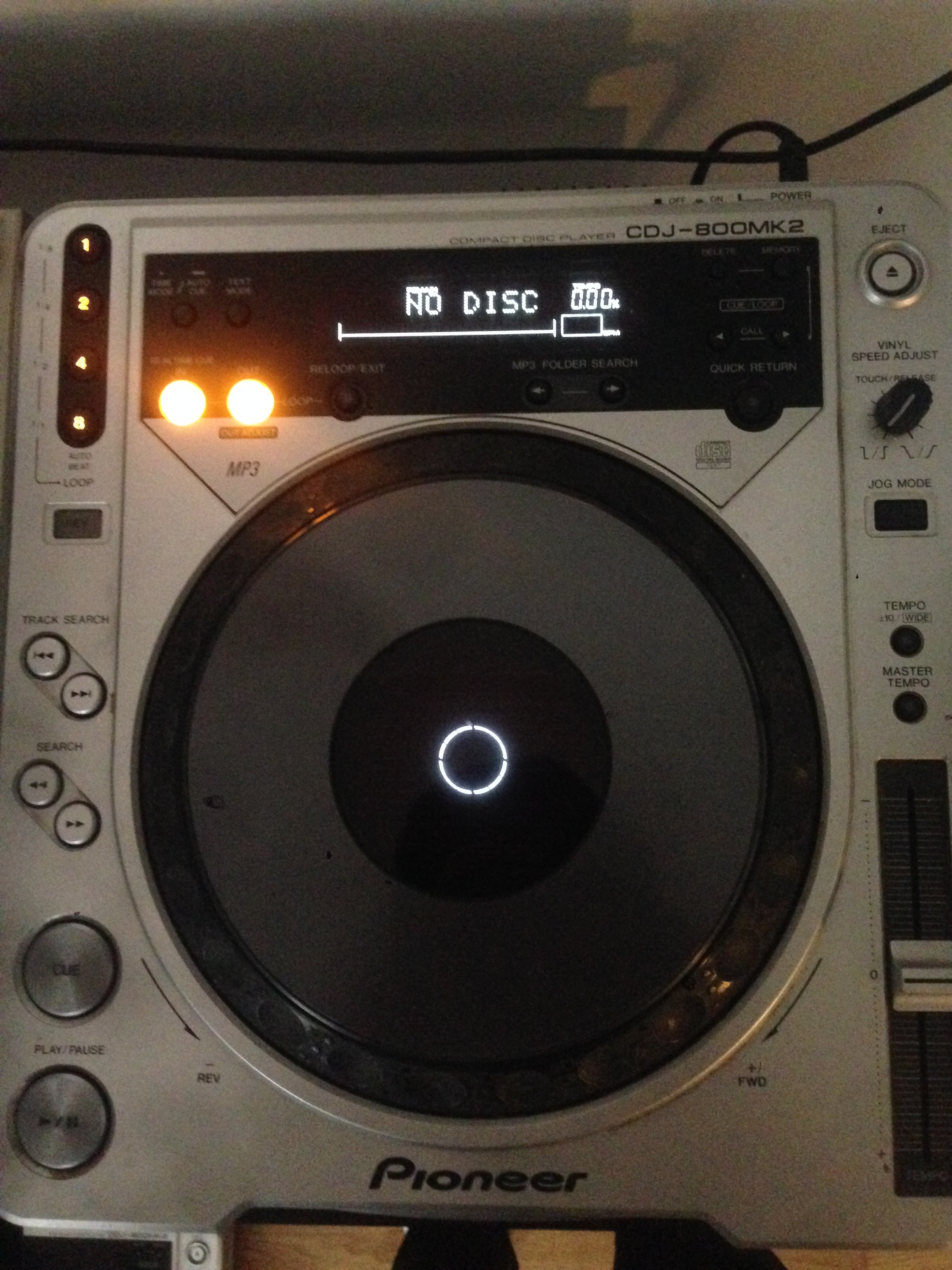 pioneer cdj 800 mk2