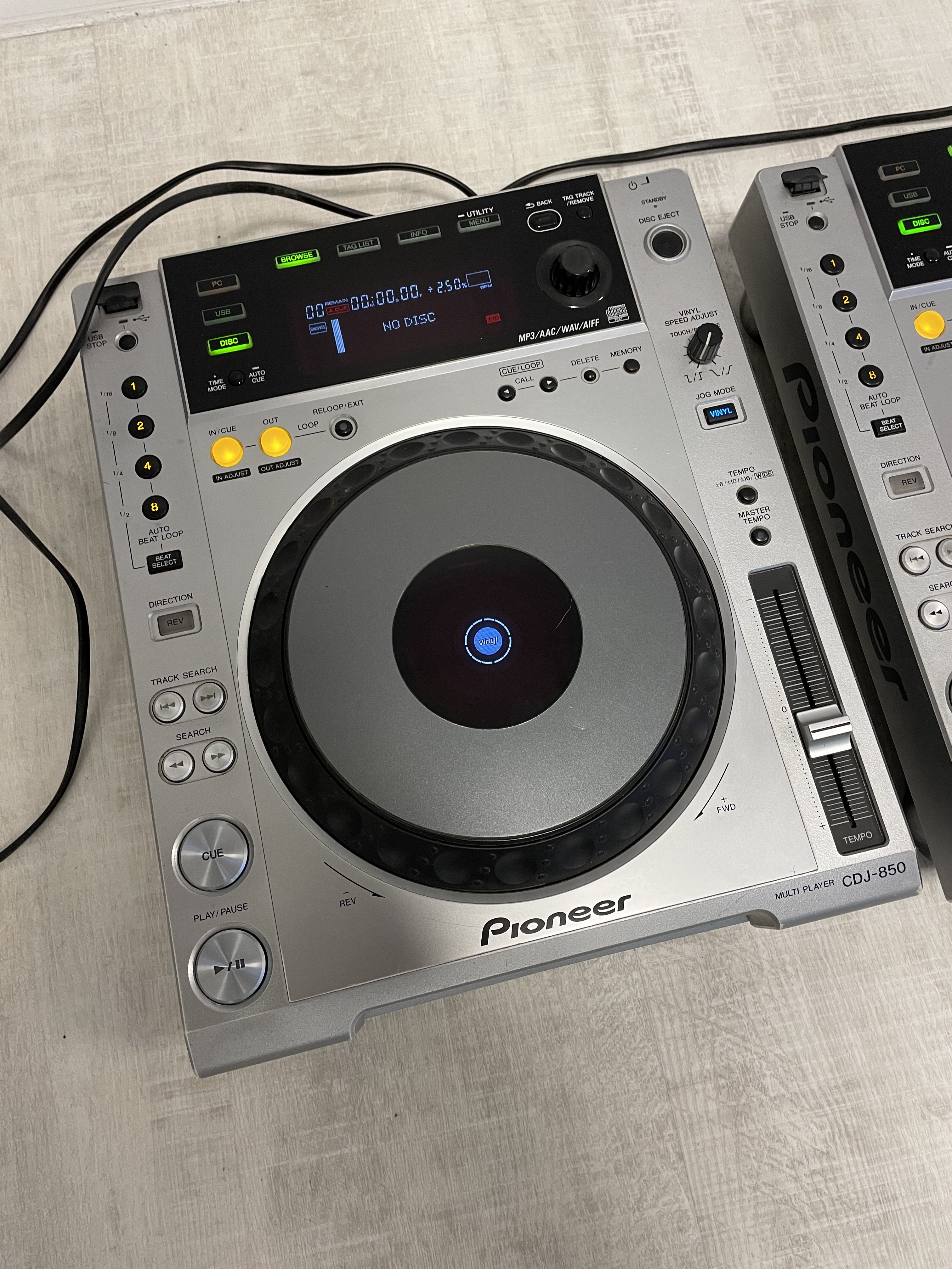 DJ機器Pioneer CDJ-850-K 一台 - CDJ