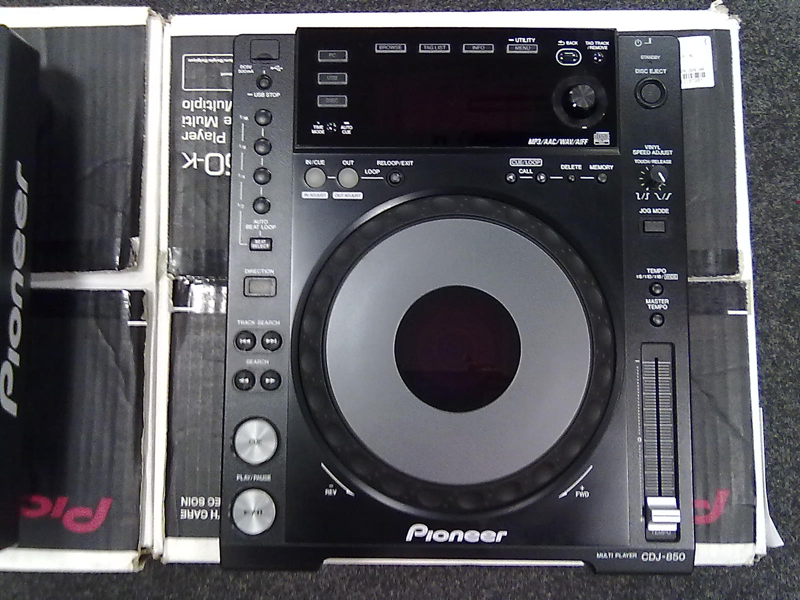 Pioneer CDJ-850 Cover | Beschermhoes | Van Kunststof | Voor DJ-Equipment