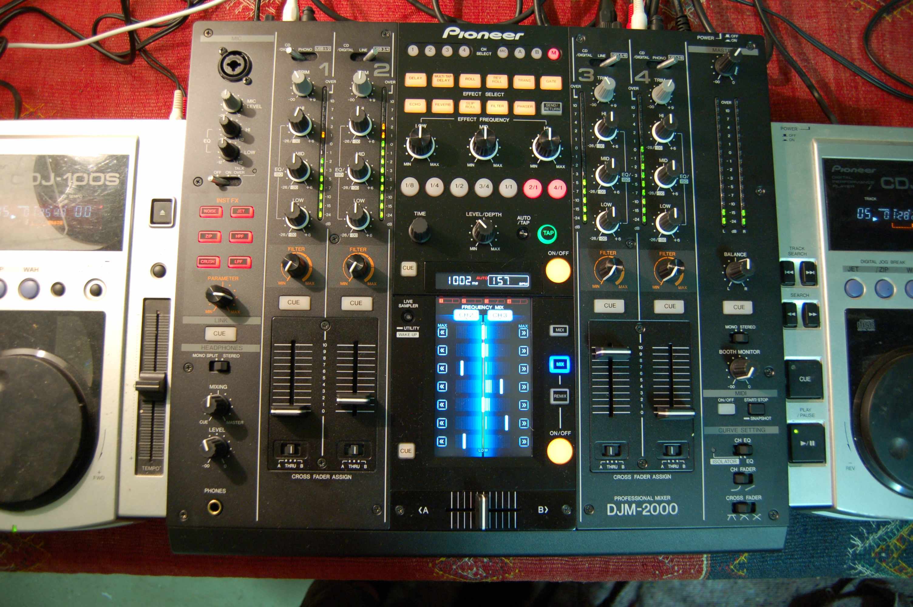 pioneer djm 2000 nexus dimentions