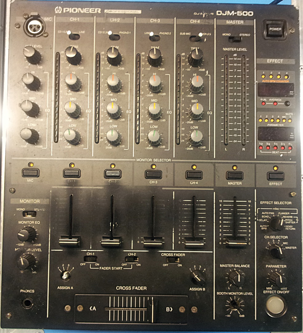 Pioneer DJM500 image (556501) Audiofanzine