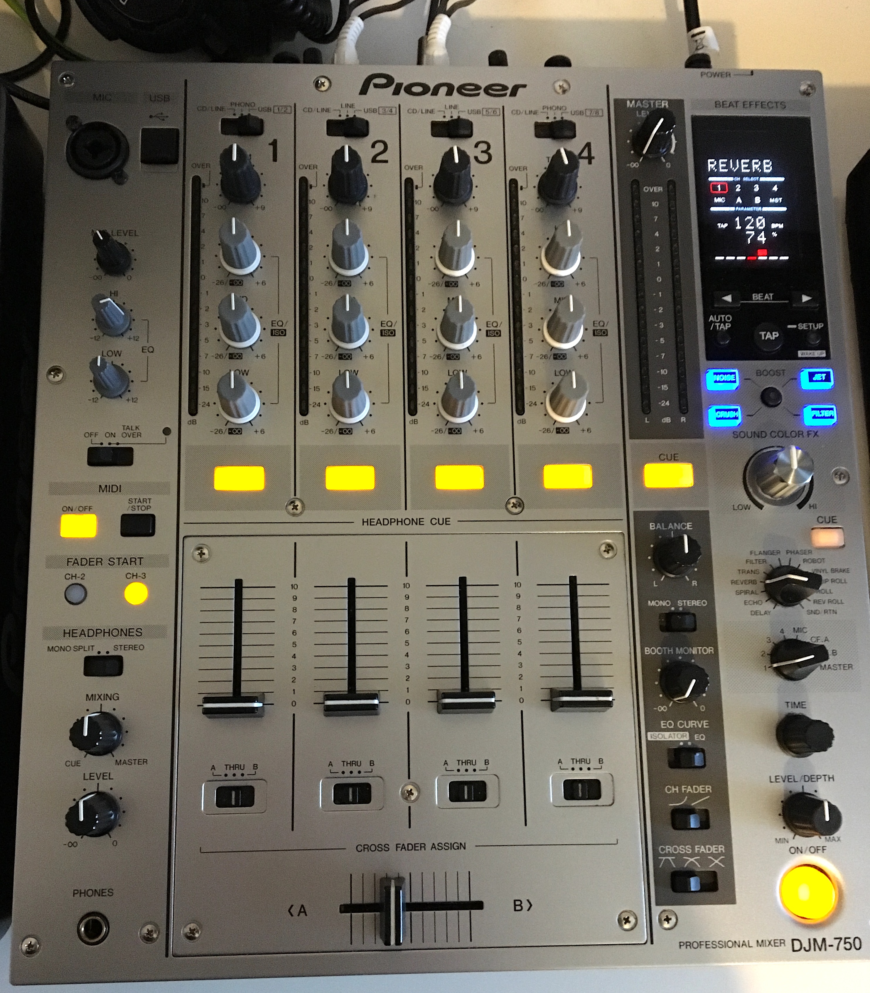 pioneer djm750s 美品 箱付き 値下げdjmixer - DJミキサー