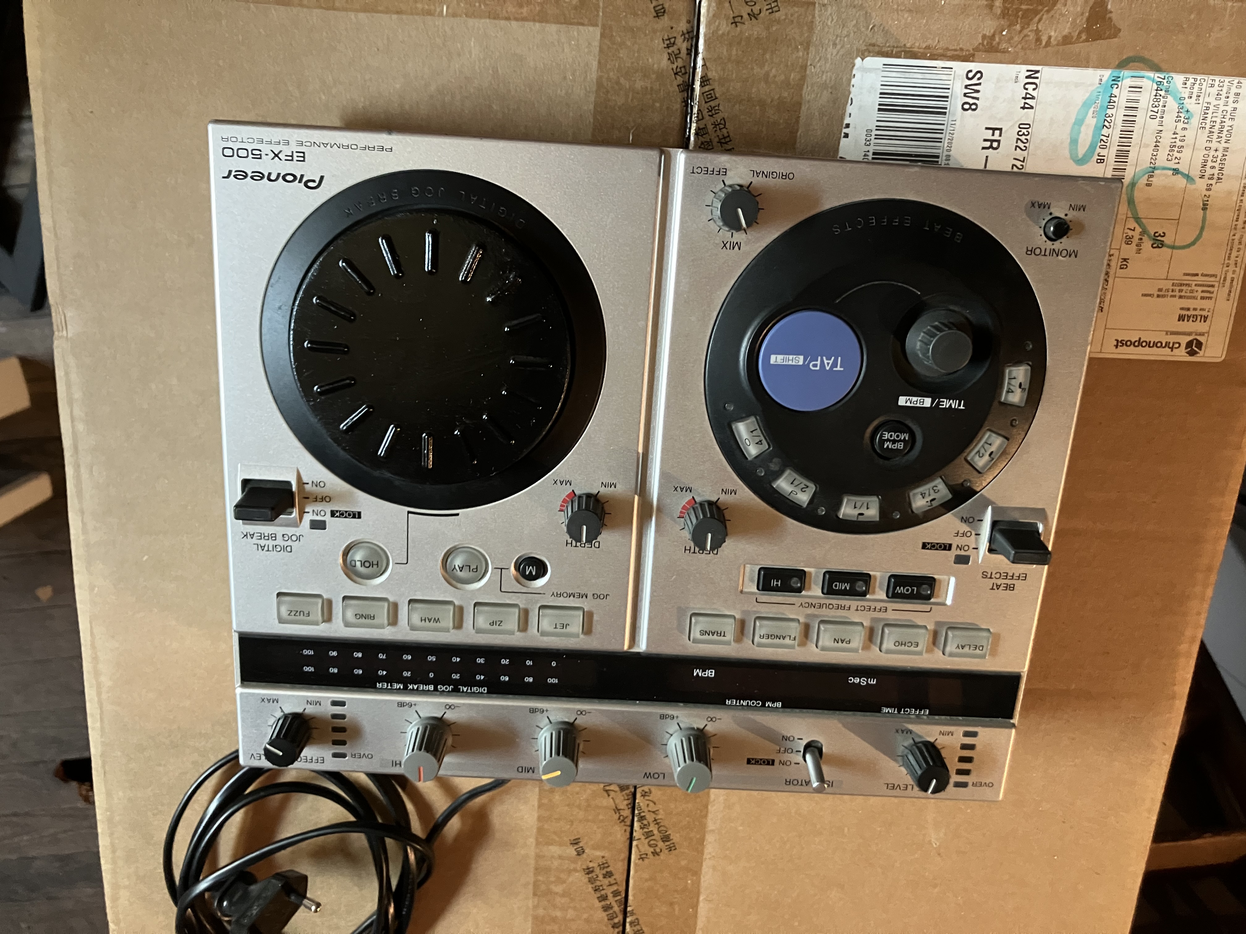 EFX-500 (archived) Effects box (silver) - Pioneer DJ