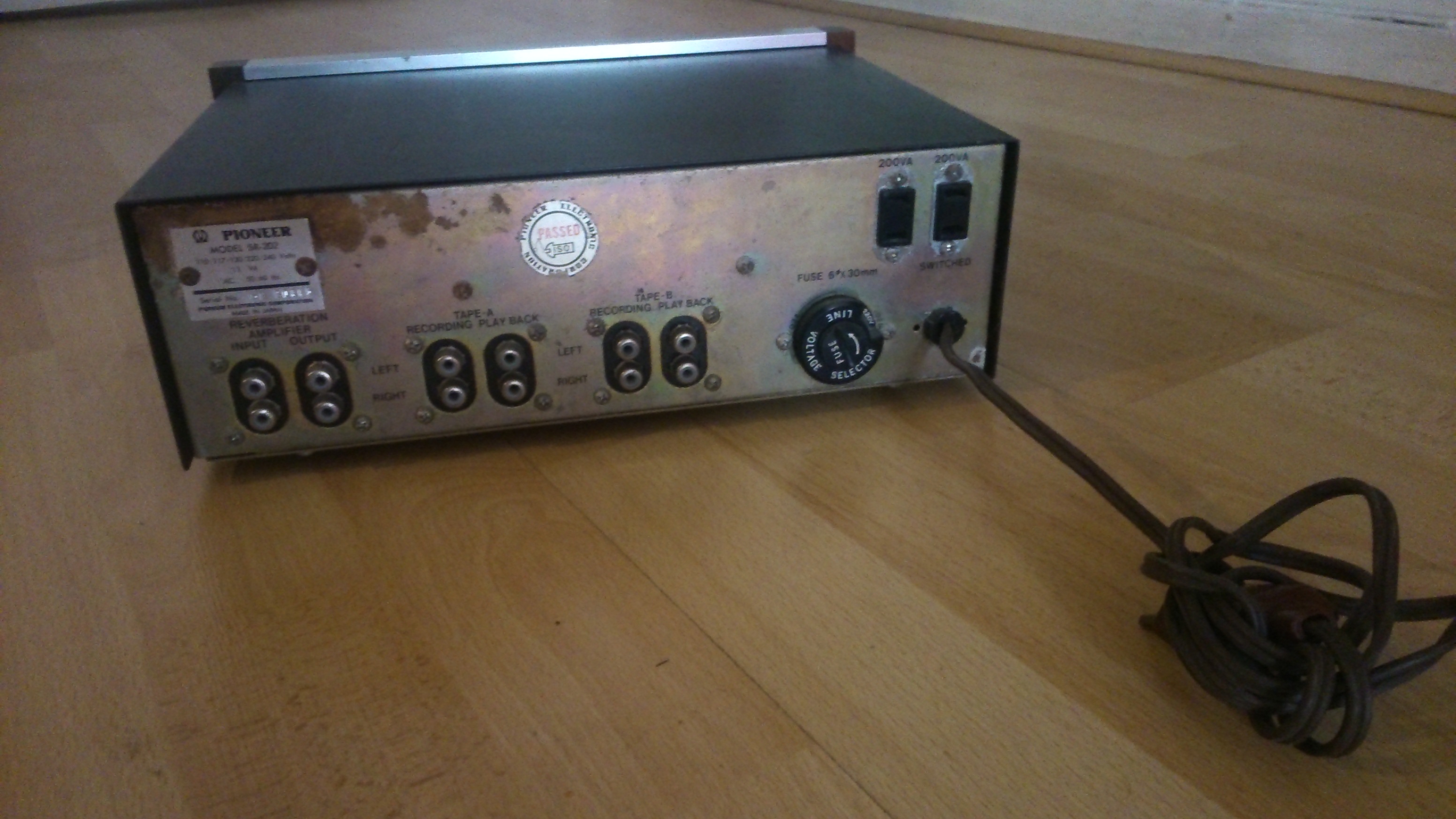 Pioneer SR202 image (1149602) Audiofanzine