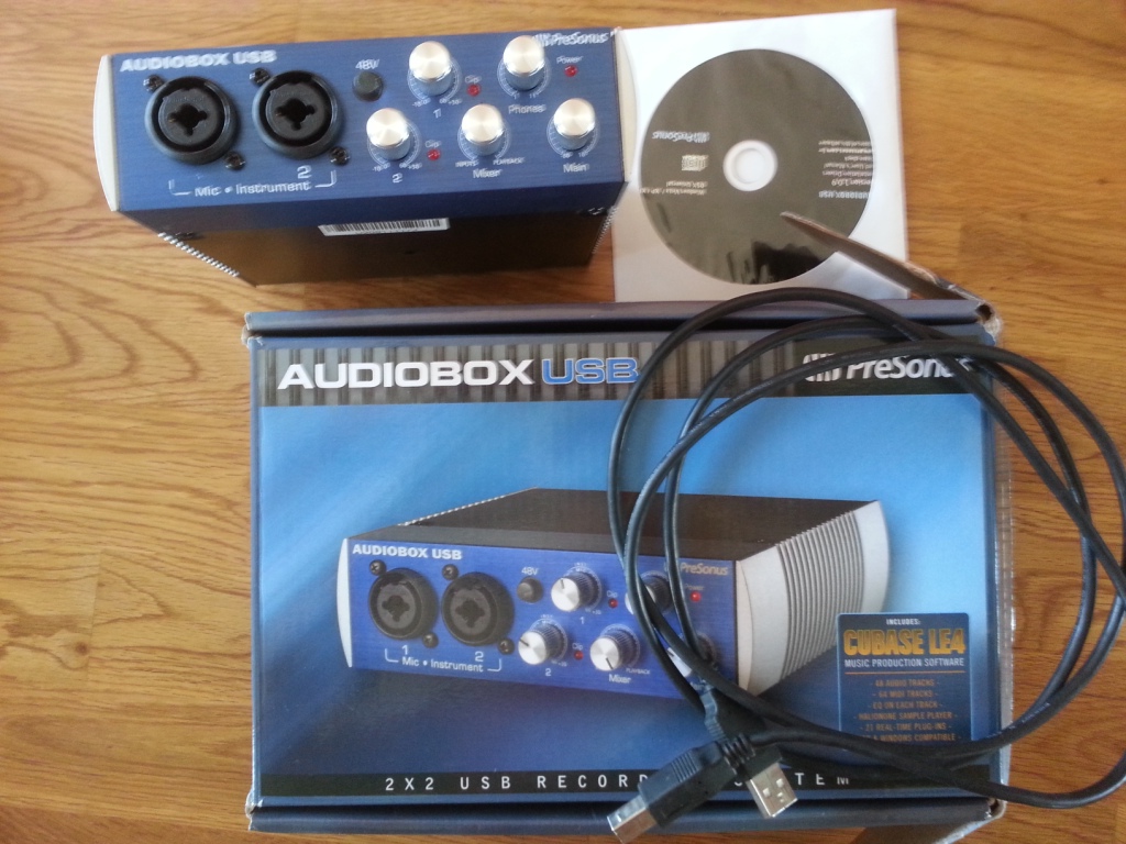 Presonus audiobox usb настройка