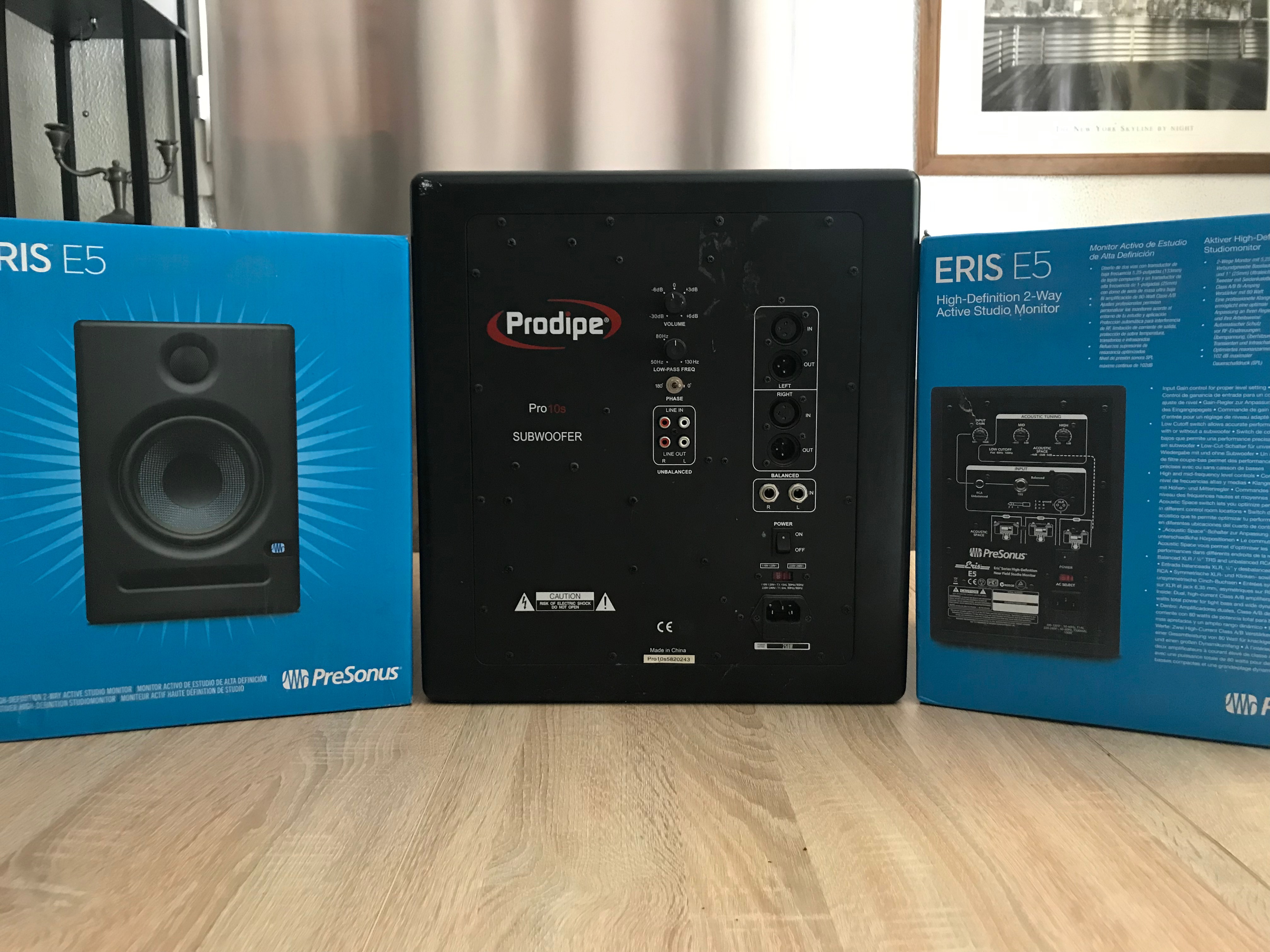Eris E5 - PreSonus Eris E5 - Audiofanzine