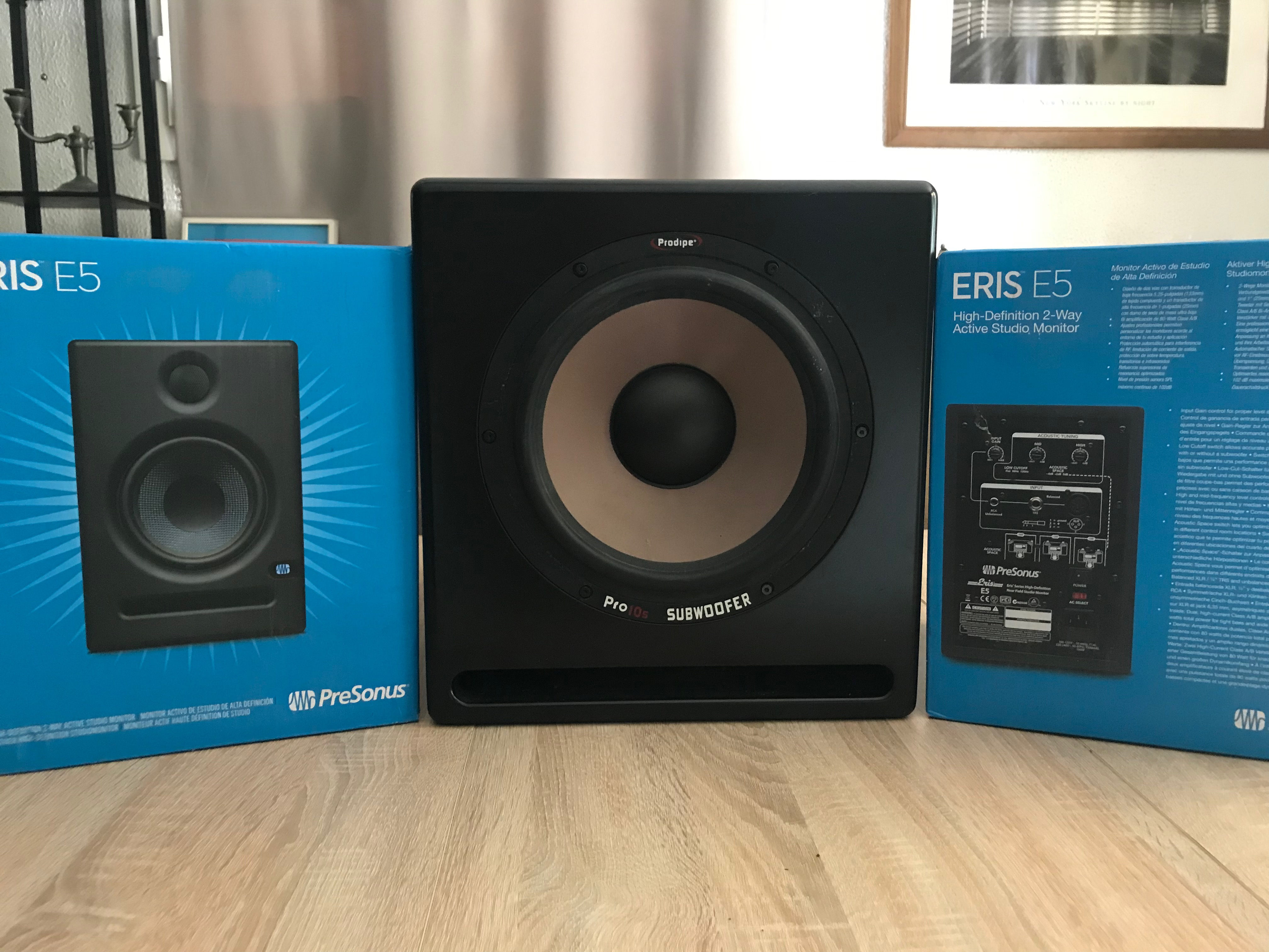 Eris E5 Presonus Eris E5 Audiofanzine