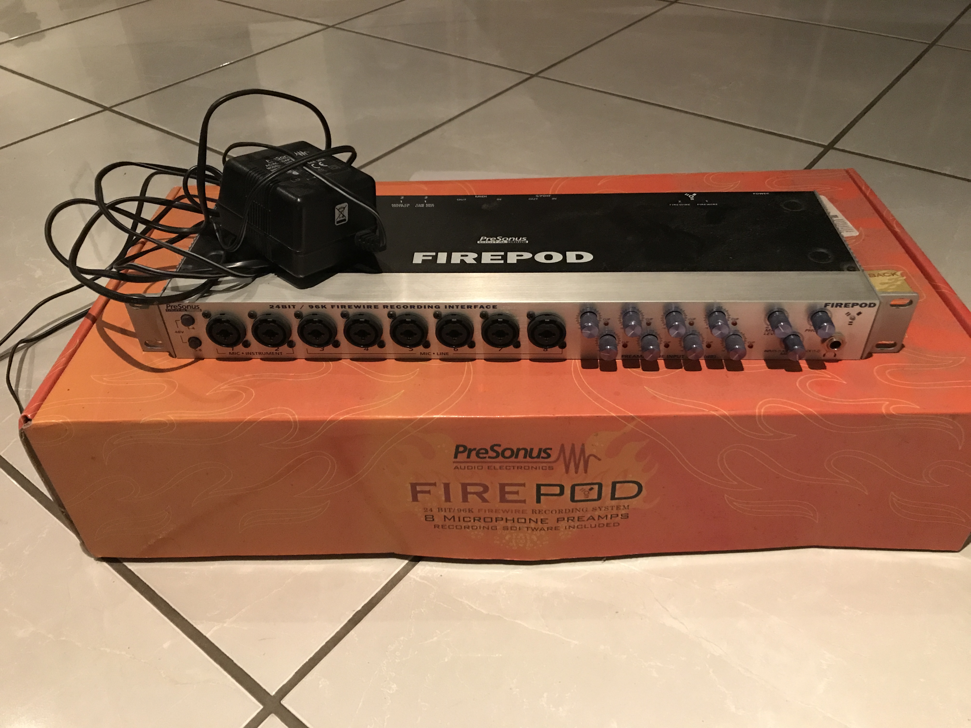 FIREPOD - PreSonus Firepod - Audiofanzine