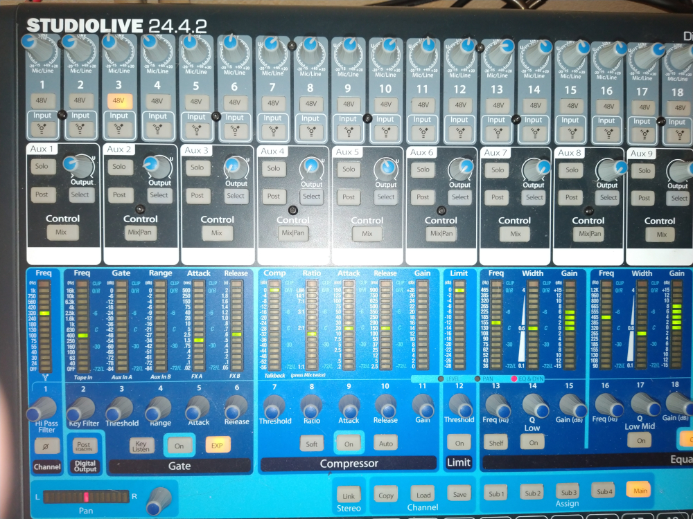 PRESONUS STUDIOLIVE 24.4.2AI Console Mixage 24 Entrées