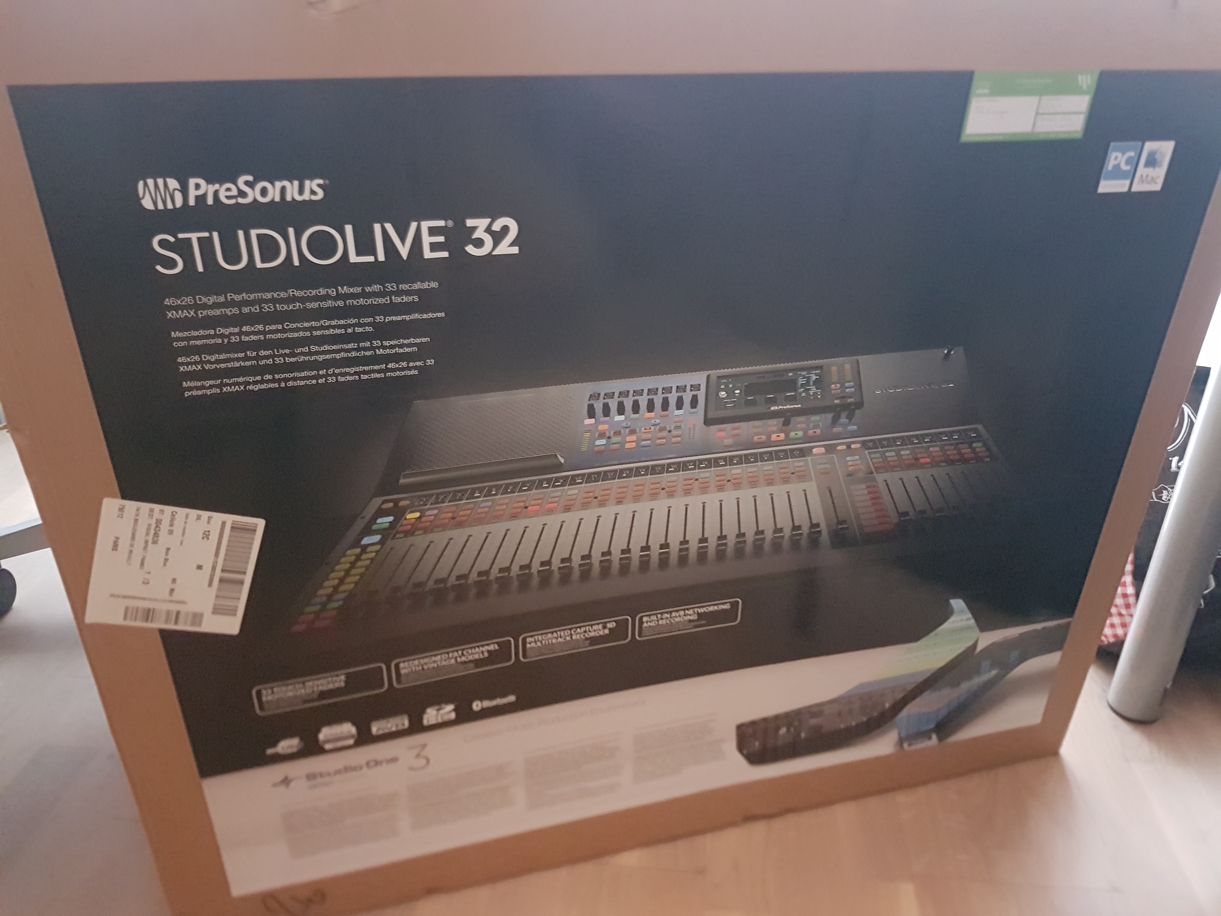 presonus studiolive 32 digital mixer