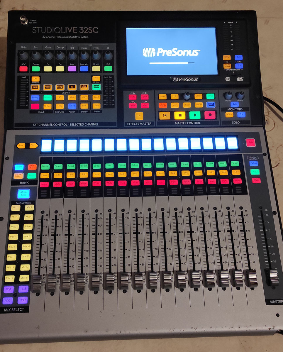 StudioLive 32SC PreSonus StudioLive 32SC Audiofanzine