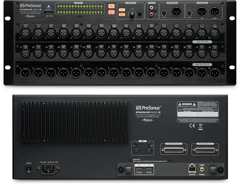 StudioLive RM32AI PreSonus StudioLive RM32AI Audiofanzine