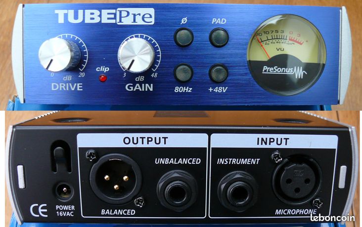 TubePre - PreSonus TubePre - Audiofanzine