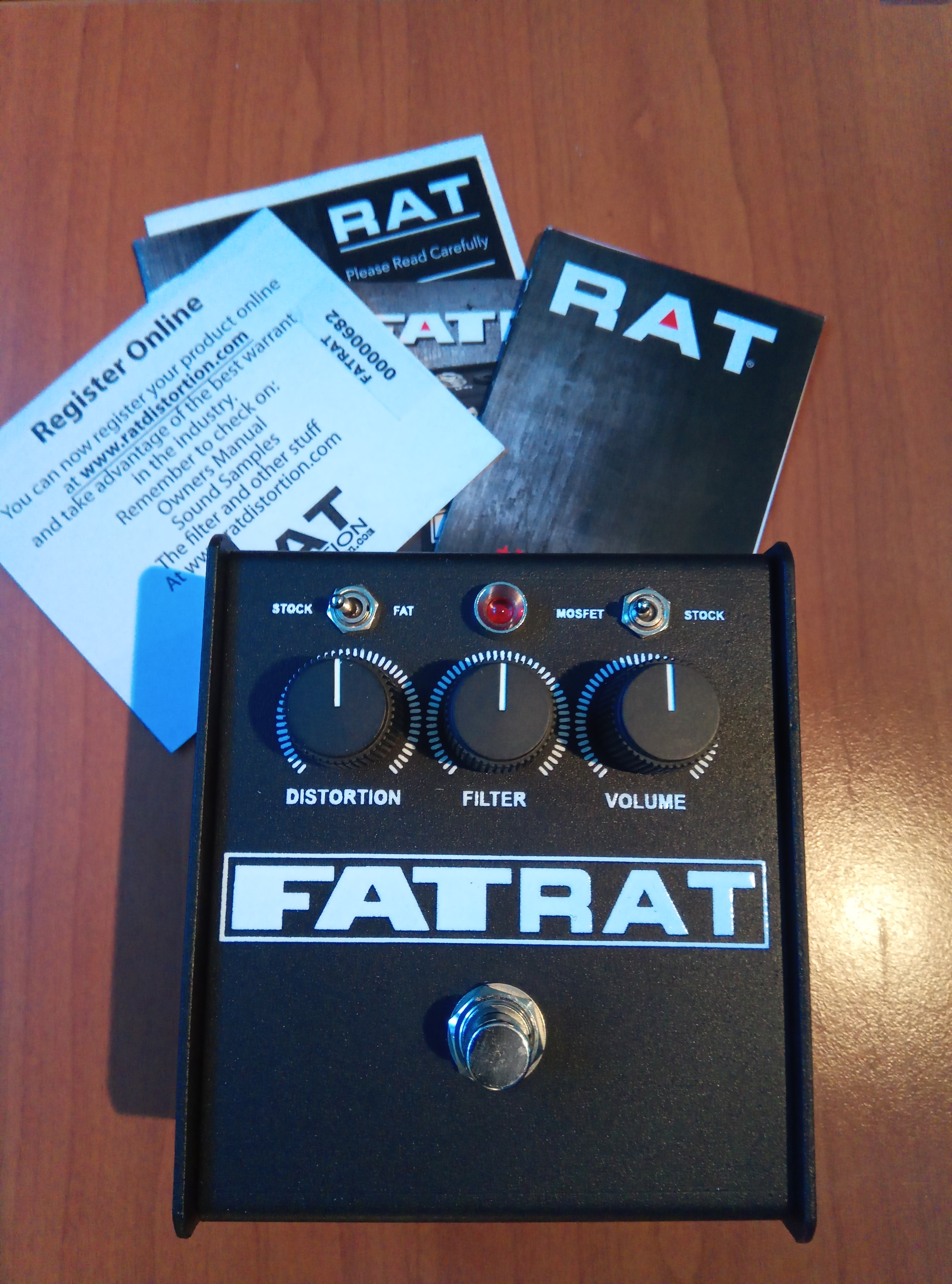在庫あ好評PROCO FATRAT FAT RAT プロコ ラット ファットラット RAT2 ディストーション