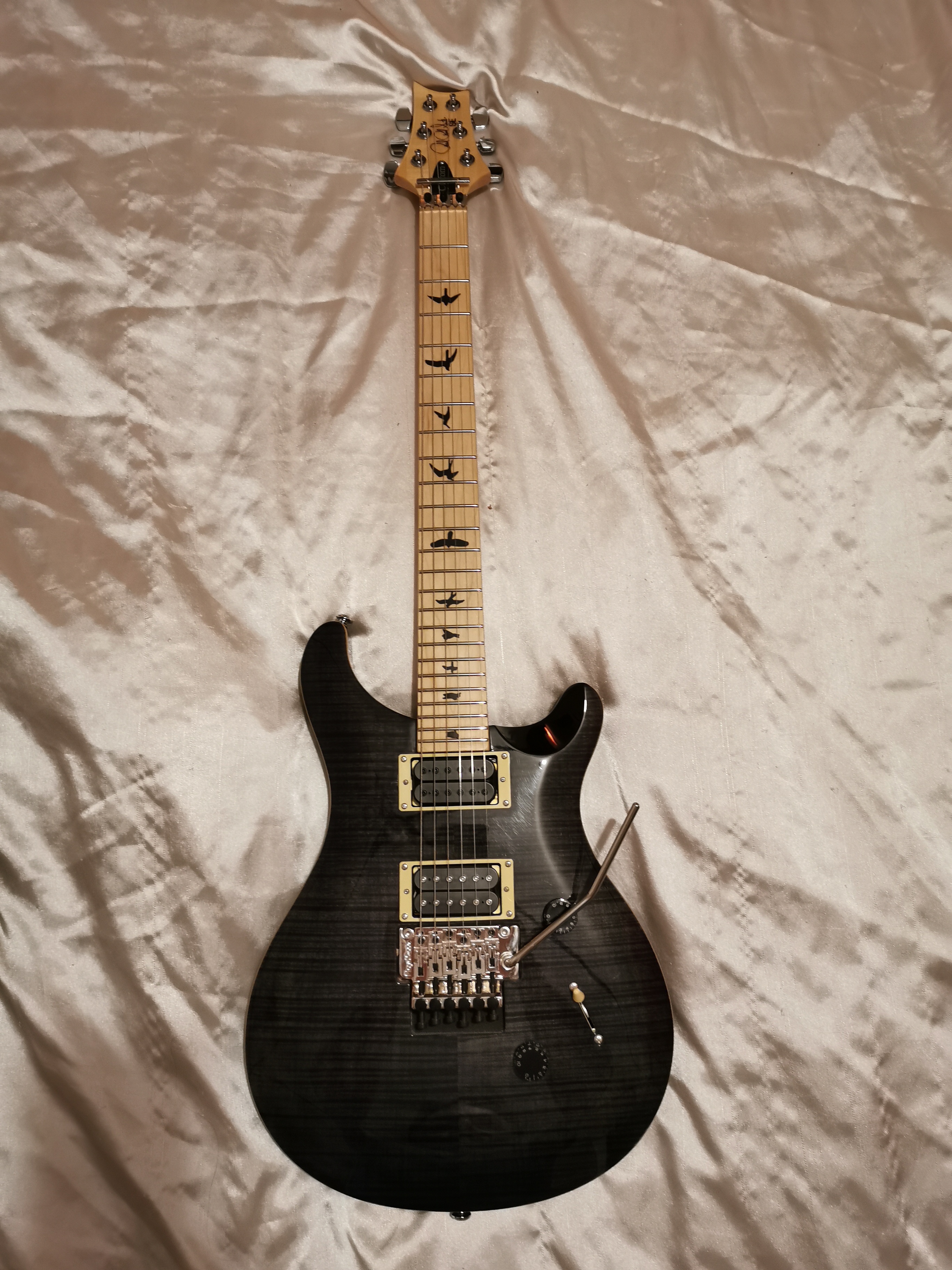 prs se custom 24 limited edition roasted maple