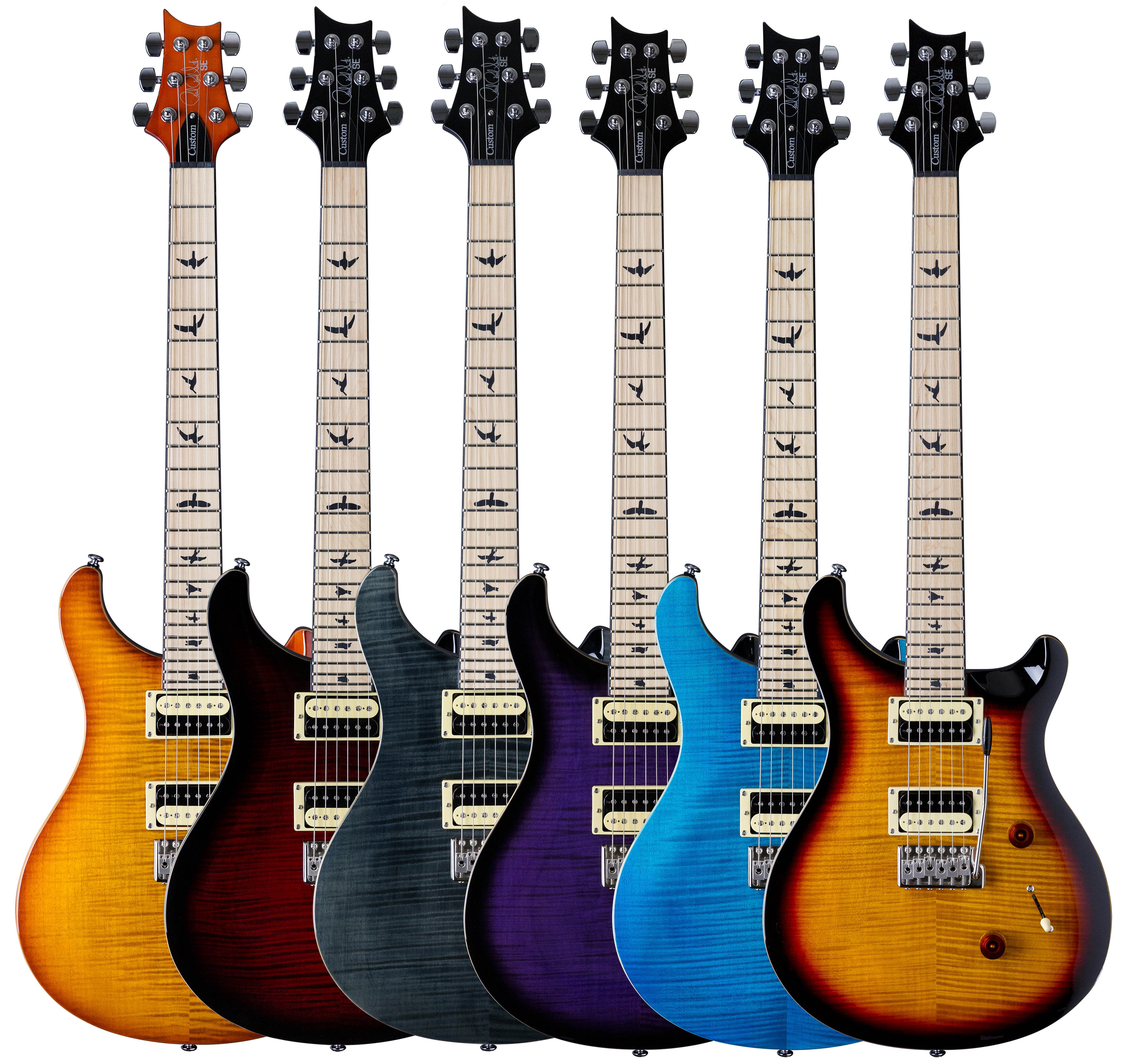 SE Custom 24 - Tri-Color Sunburst PRS - Audiofanzine