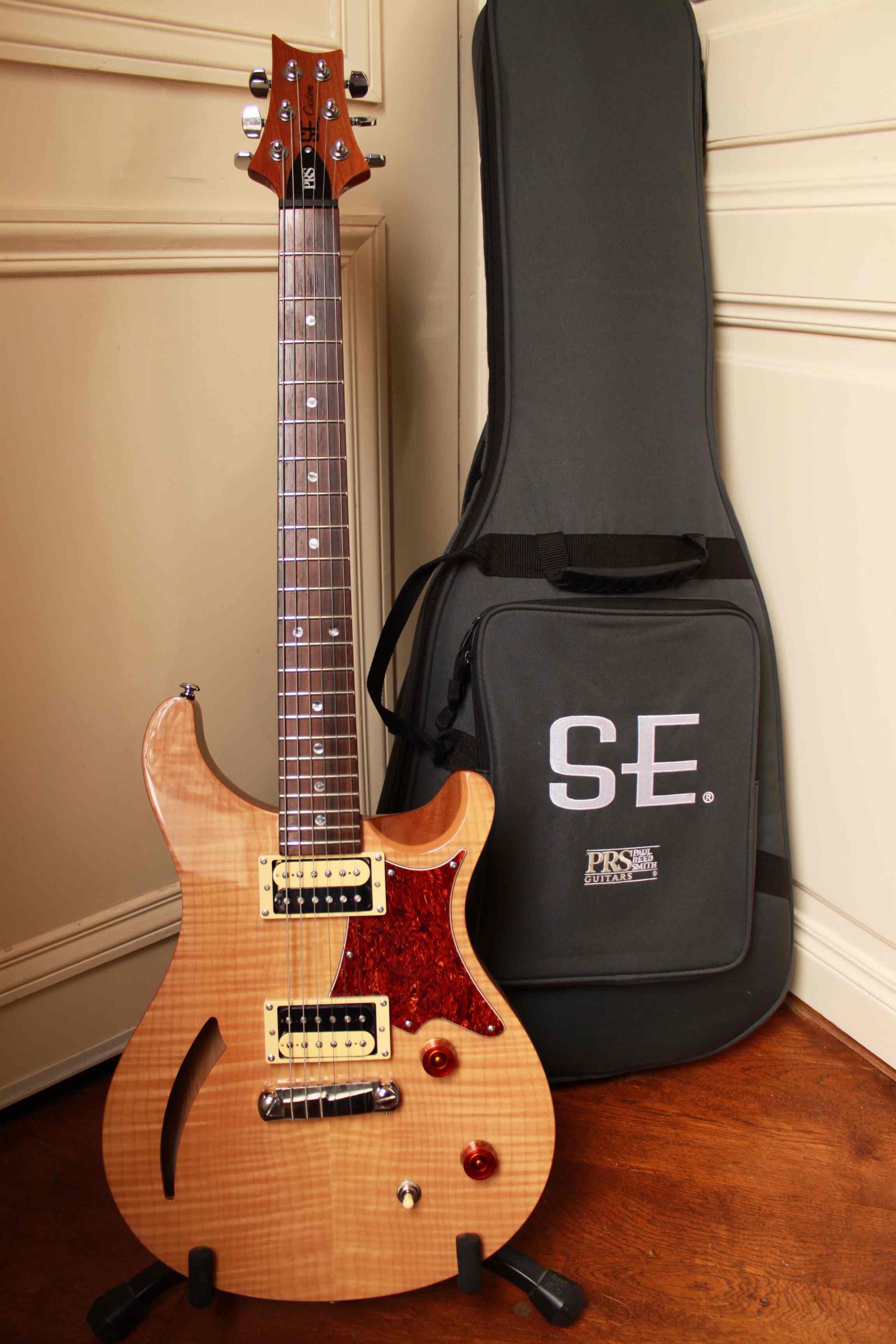 PRS SE Custom SemiHollow Vintage Natural image (617120) Audiofanzine